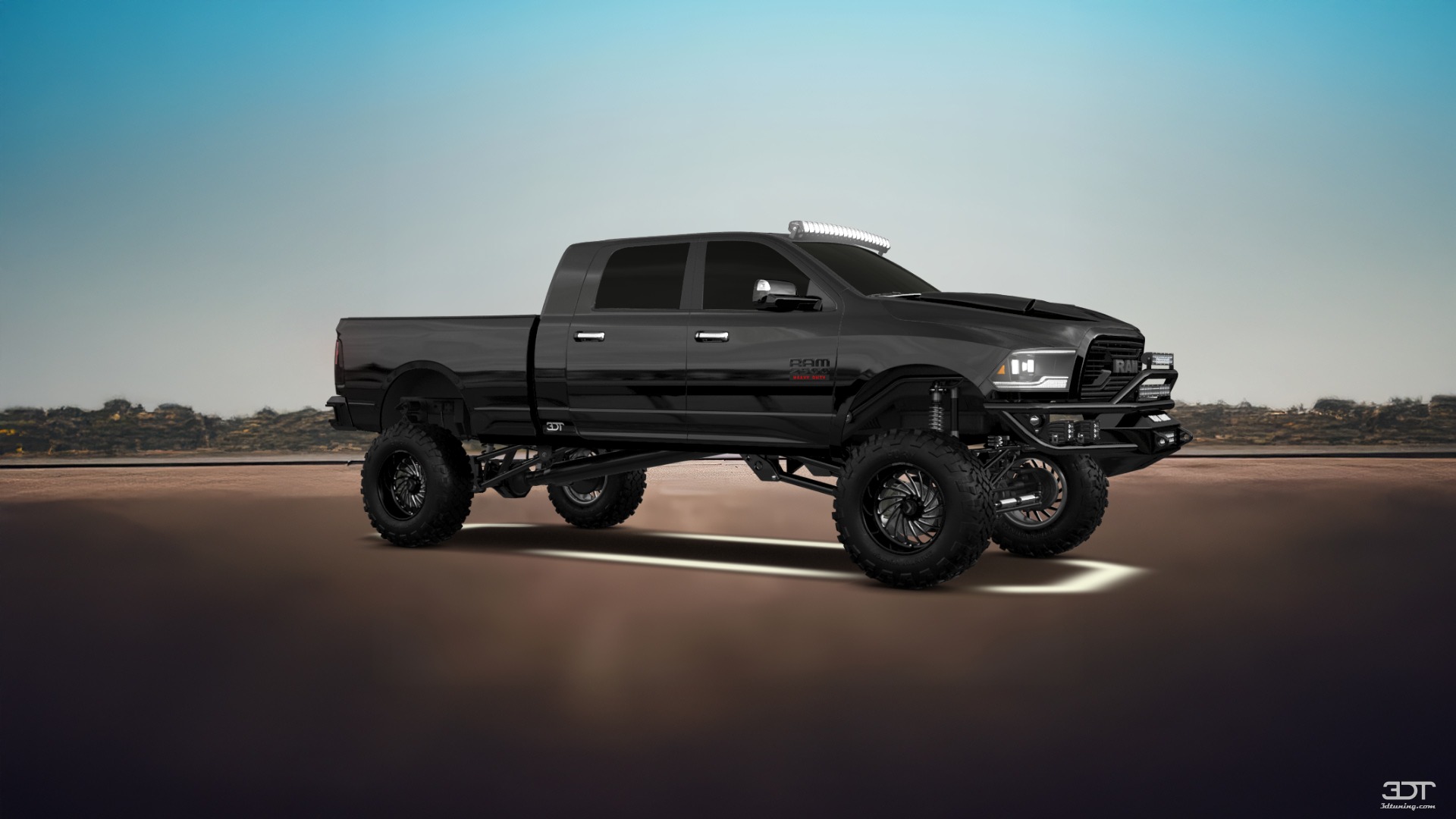 Dodge Ram 2500 Mega Cab 6.4 ft box 4 Door pickup truck 2010