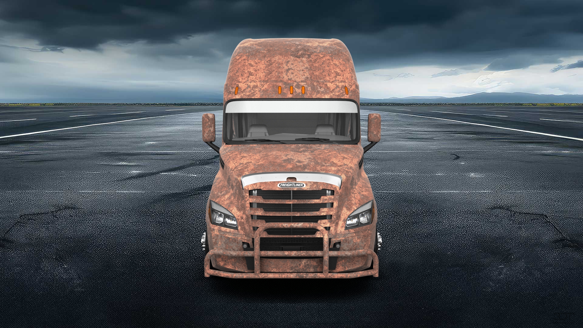 Freightliner Cascadia Sleeper Cab Truck 2018 tuning