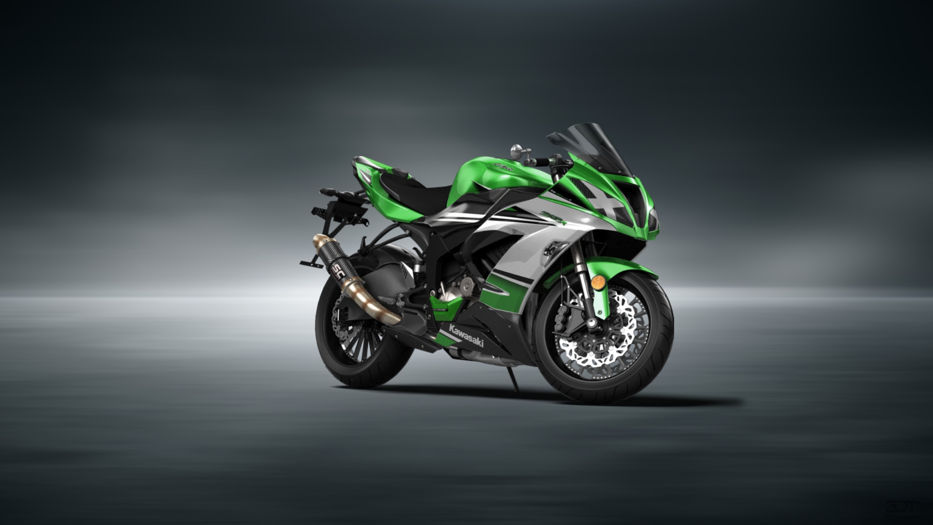 Kawasaki Ninja ZX 6R Sport Bike 2015