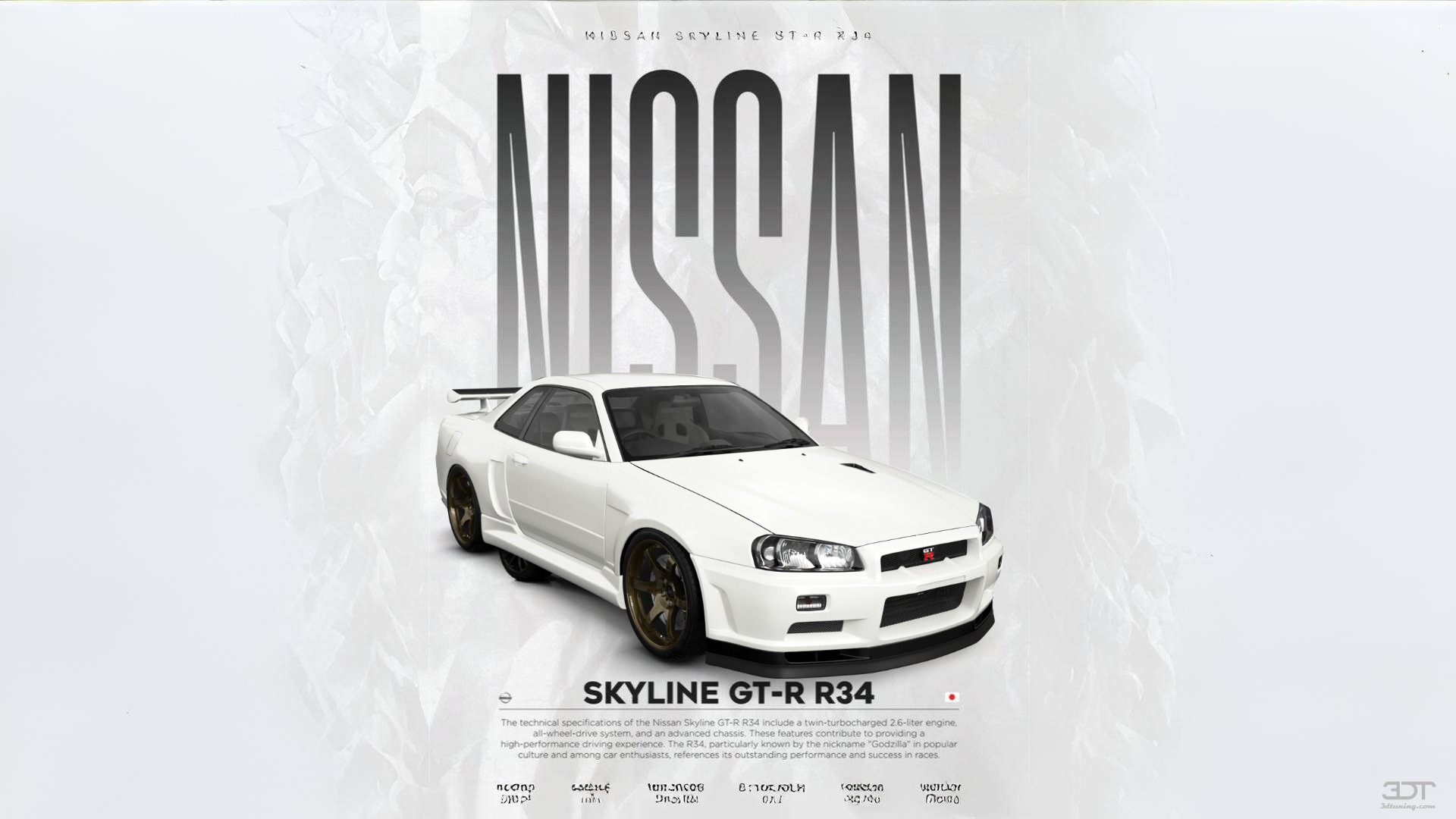Nissan Skyline GT-R 2 Door Coupe 2000 tuning