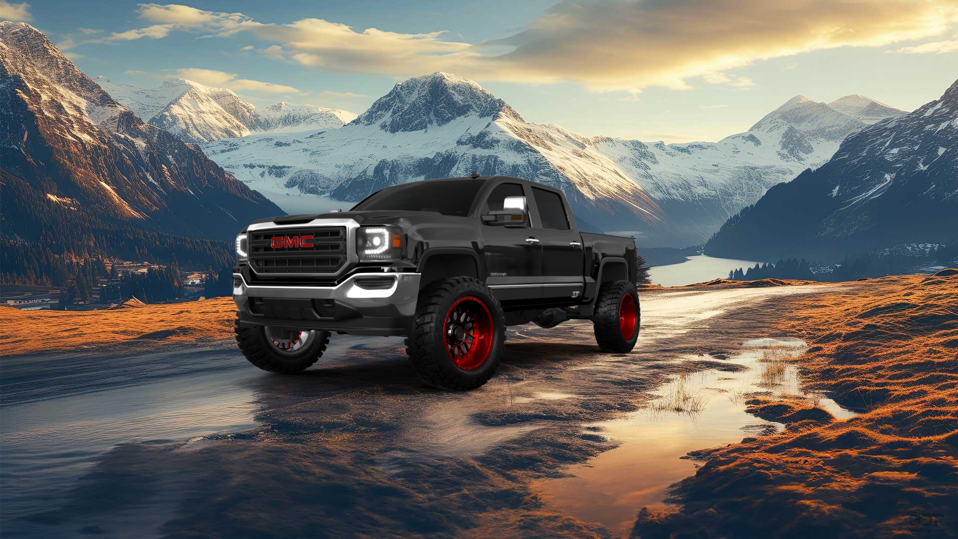 GMC Sierra 1500 Crew Cab 4 Door pickup truck 2016 tuning