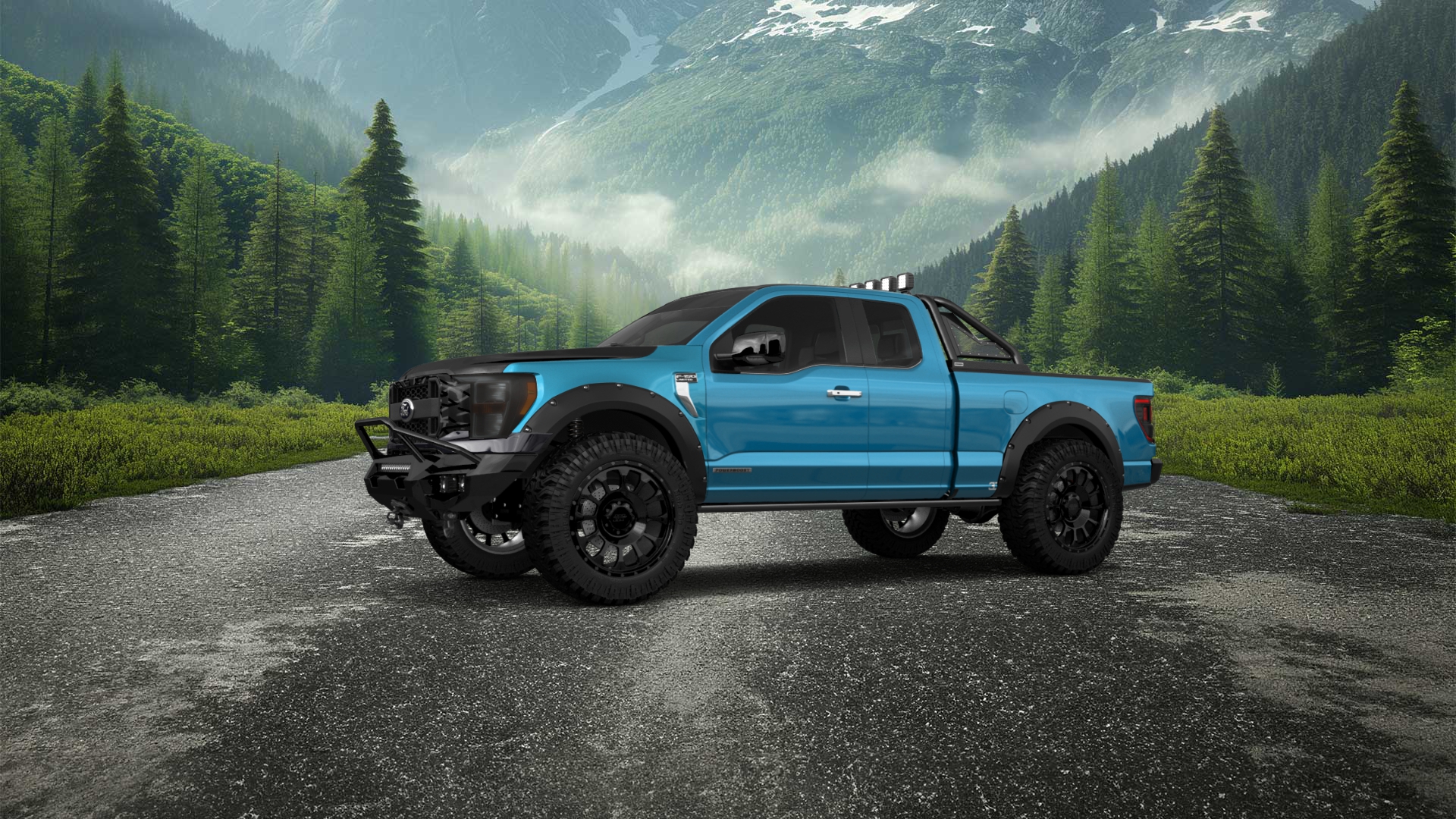 Ford F-150 Double Cab Pickup Truck 2021