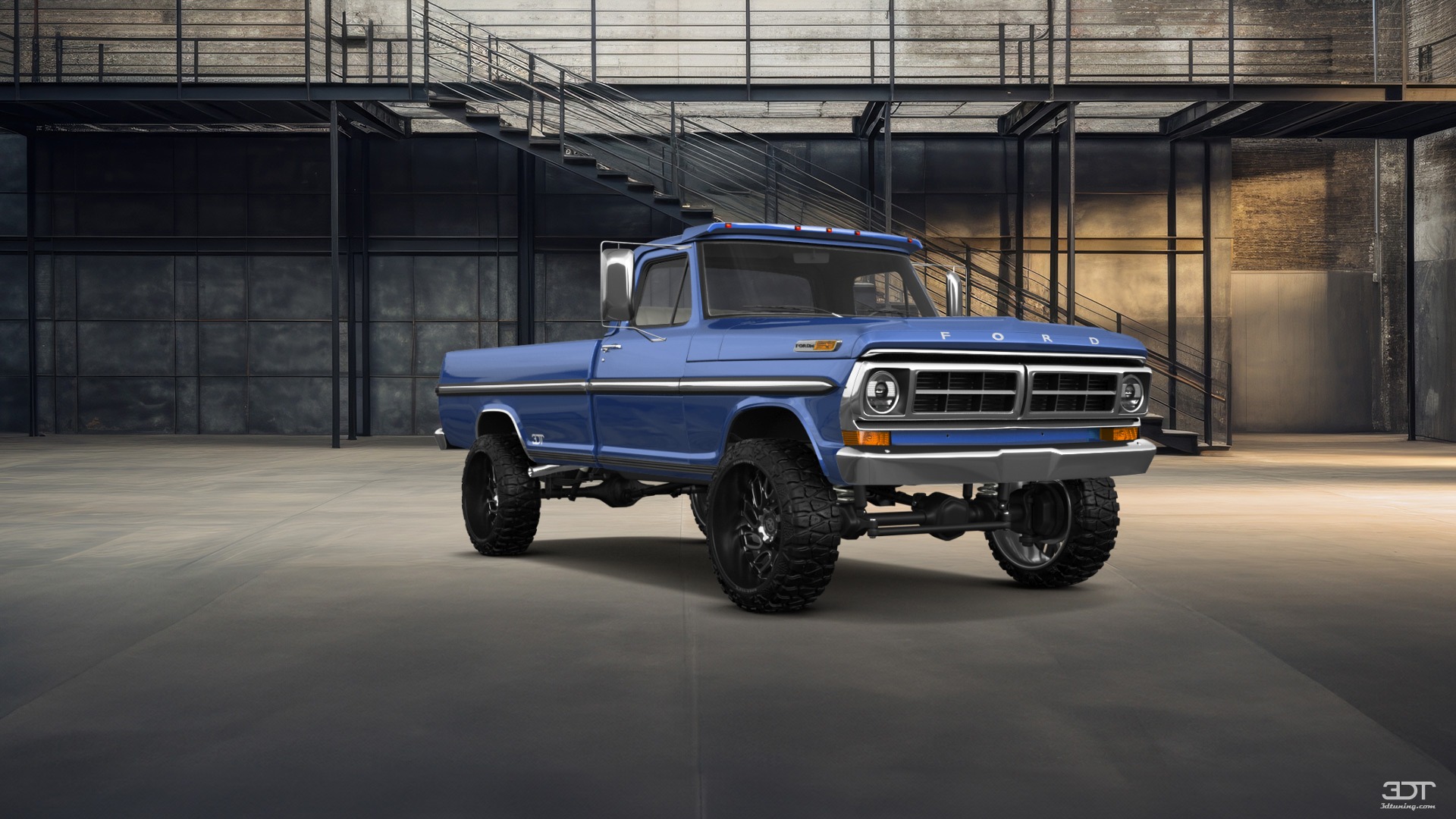 Ford F-250 2 Door pickup truck 1971