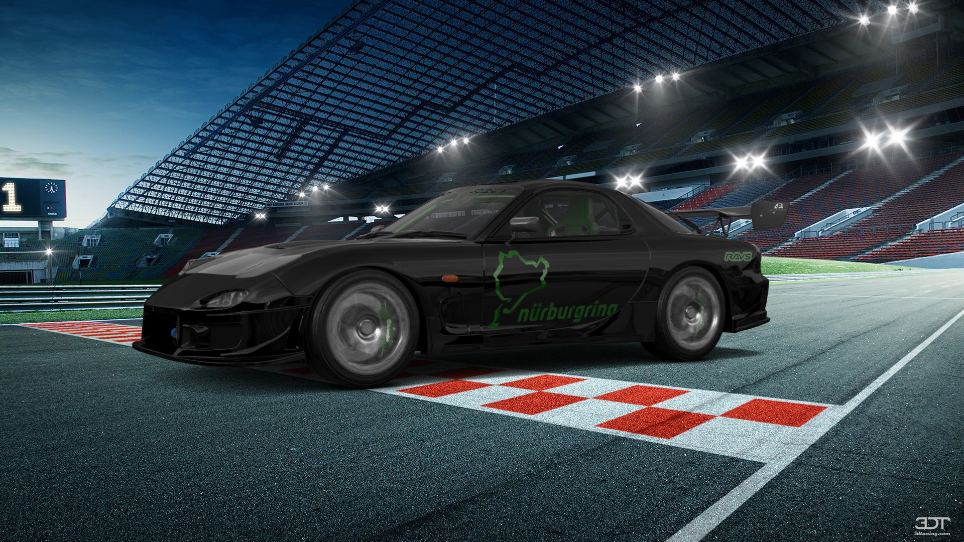 Mazda RX-7 2 Door Coupe 1997 tuning