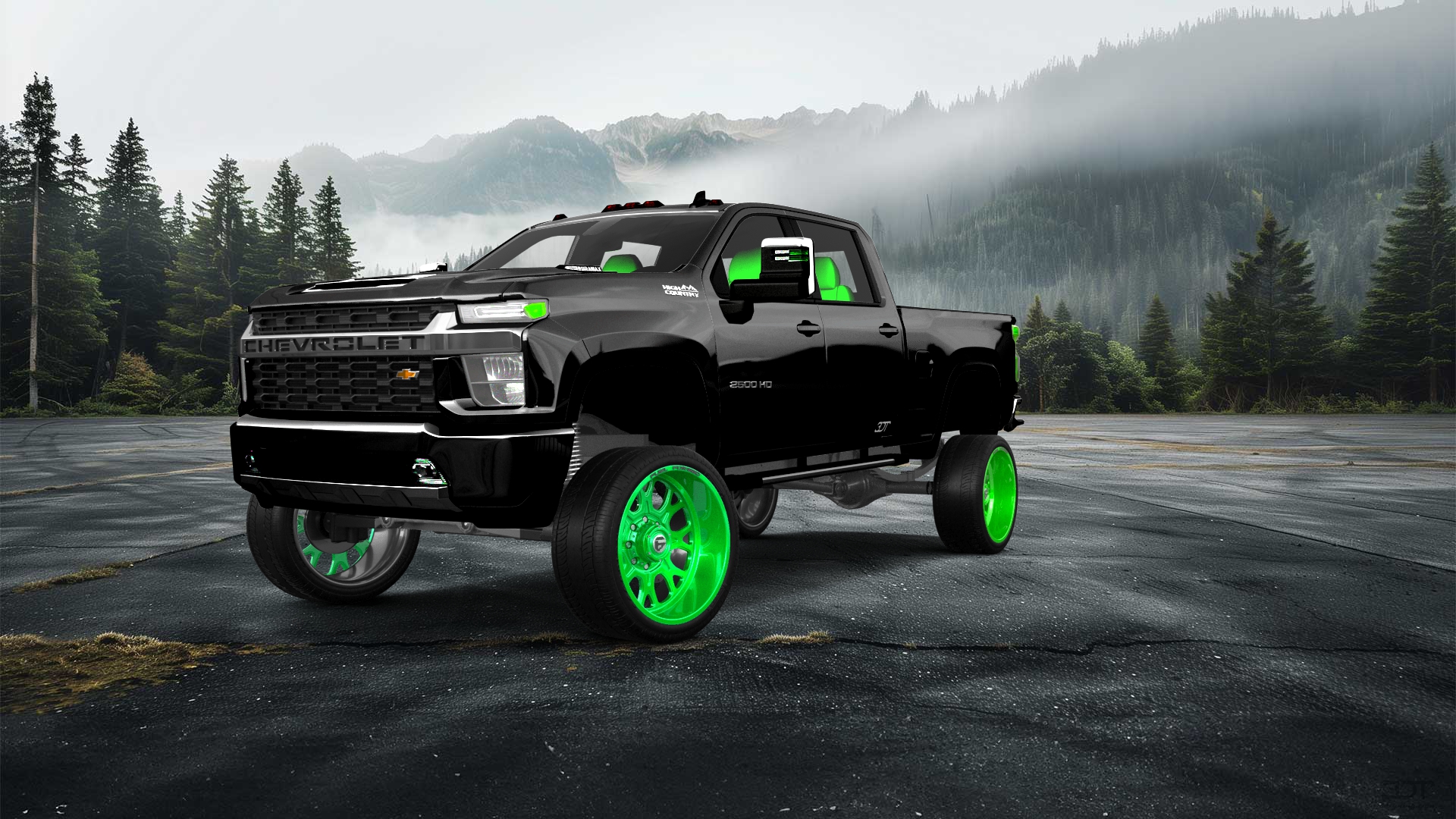 Chevrolet Silverado 2500 HD 4 Door pickup truck 2020 tuning