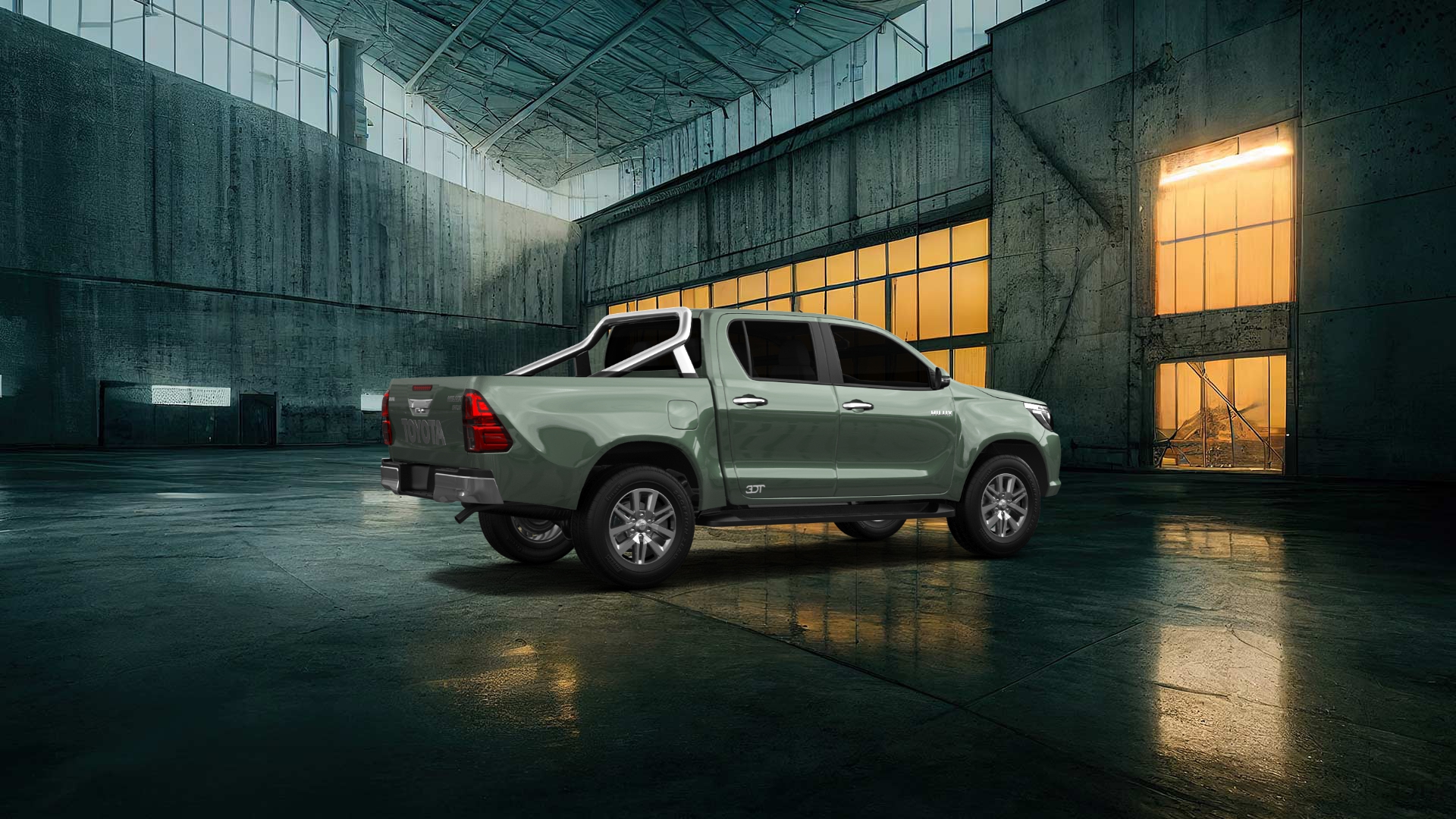 Toyota Hilux Double Cab 4 Door pickup truck 2015 tuning