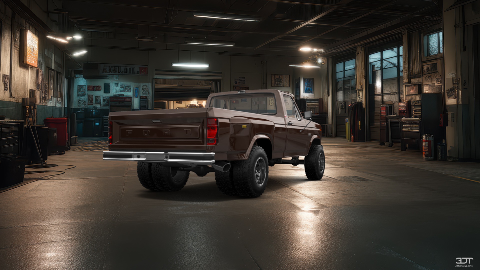 Ford F-350 Dually Regular Cab 2 Door pickup truck 1980 tuning