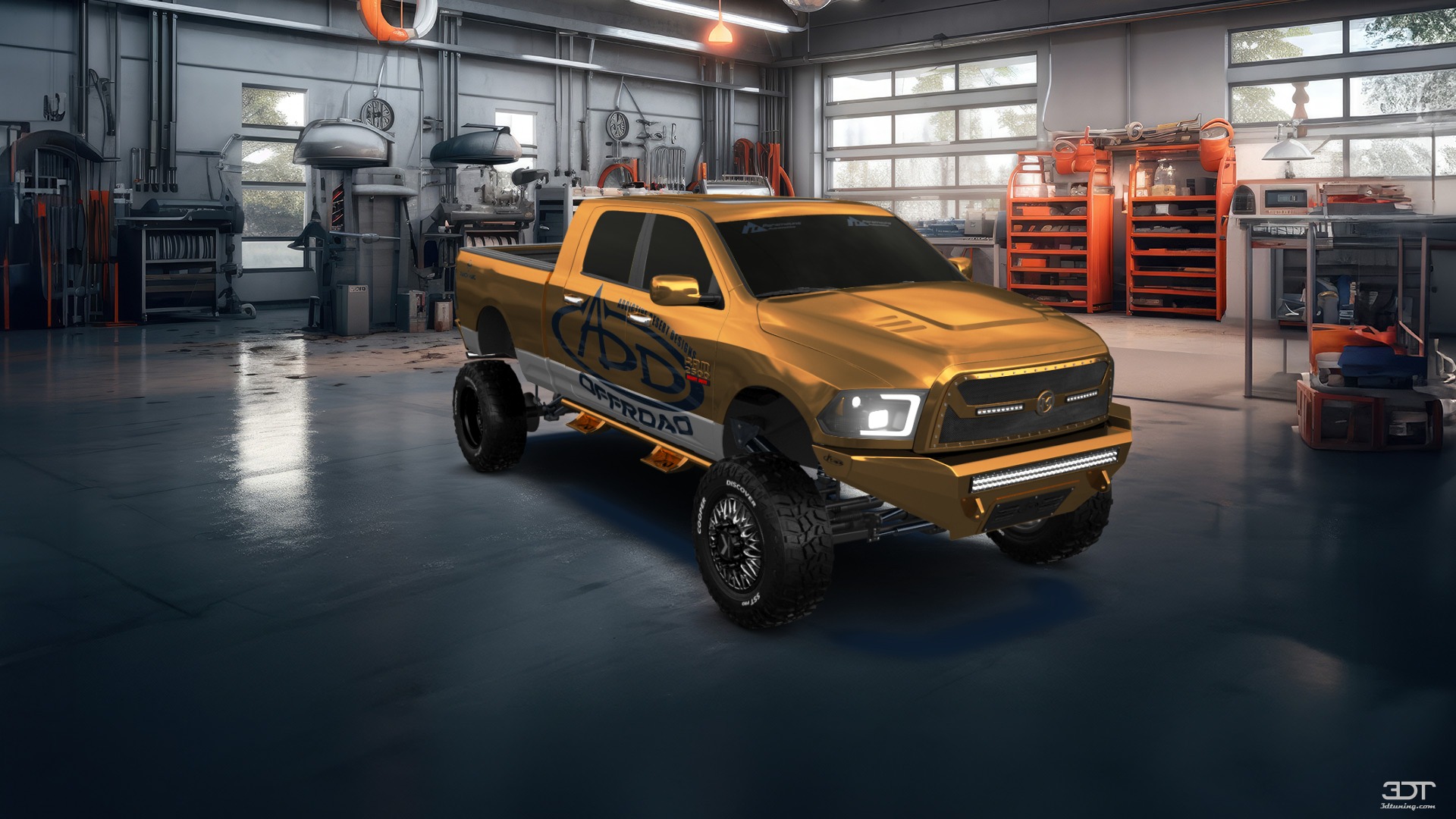 Dodge Ram 2500 Mega Cab 6.4 ft box 4 Door pickup truck 2010