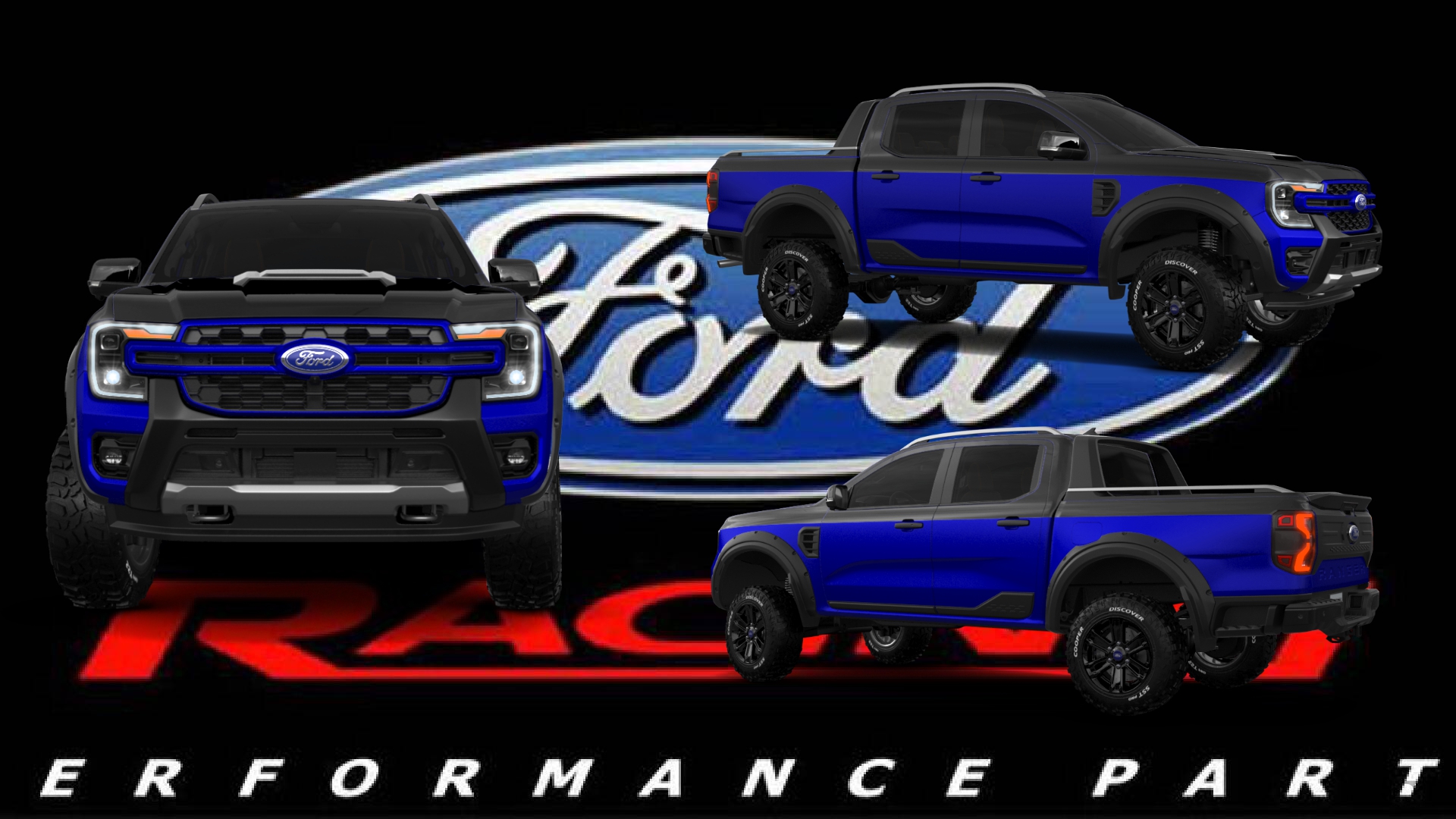 Ford Ranger 4 Door pickup truck 2022