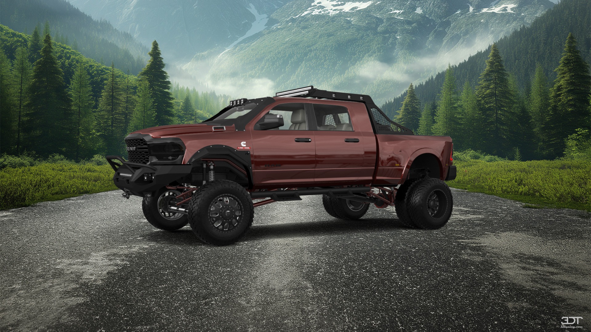Dodge Ram 3500 4 Door pickup truck 2020 tuning