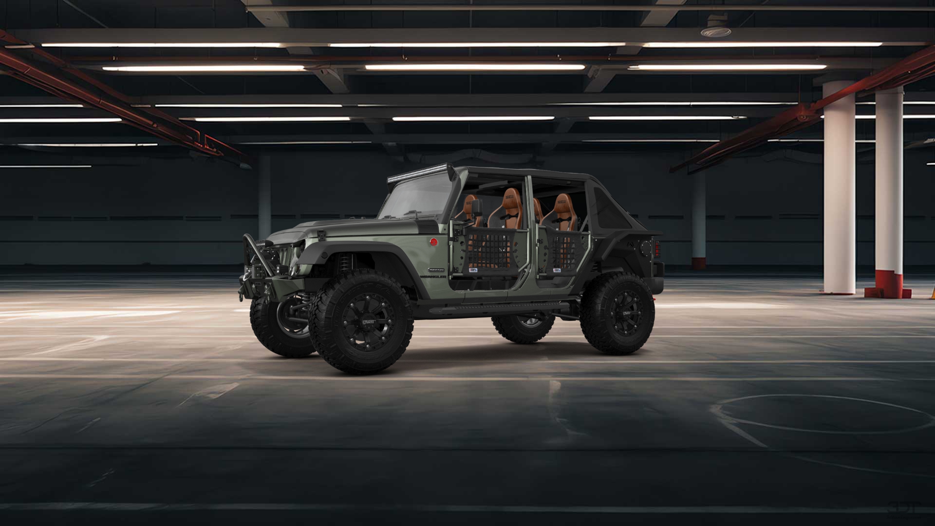 Jeep Wrangler Unlimited JK Rubicon Recon 4 Door SUV 2017 tuning