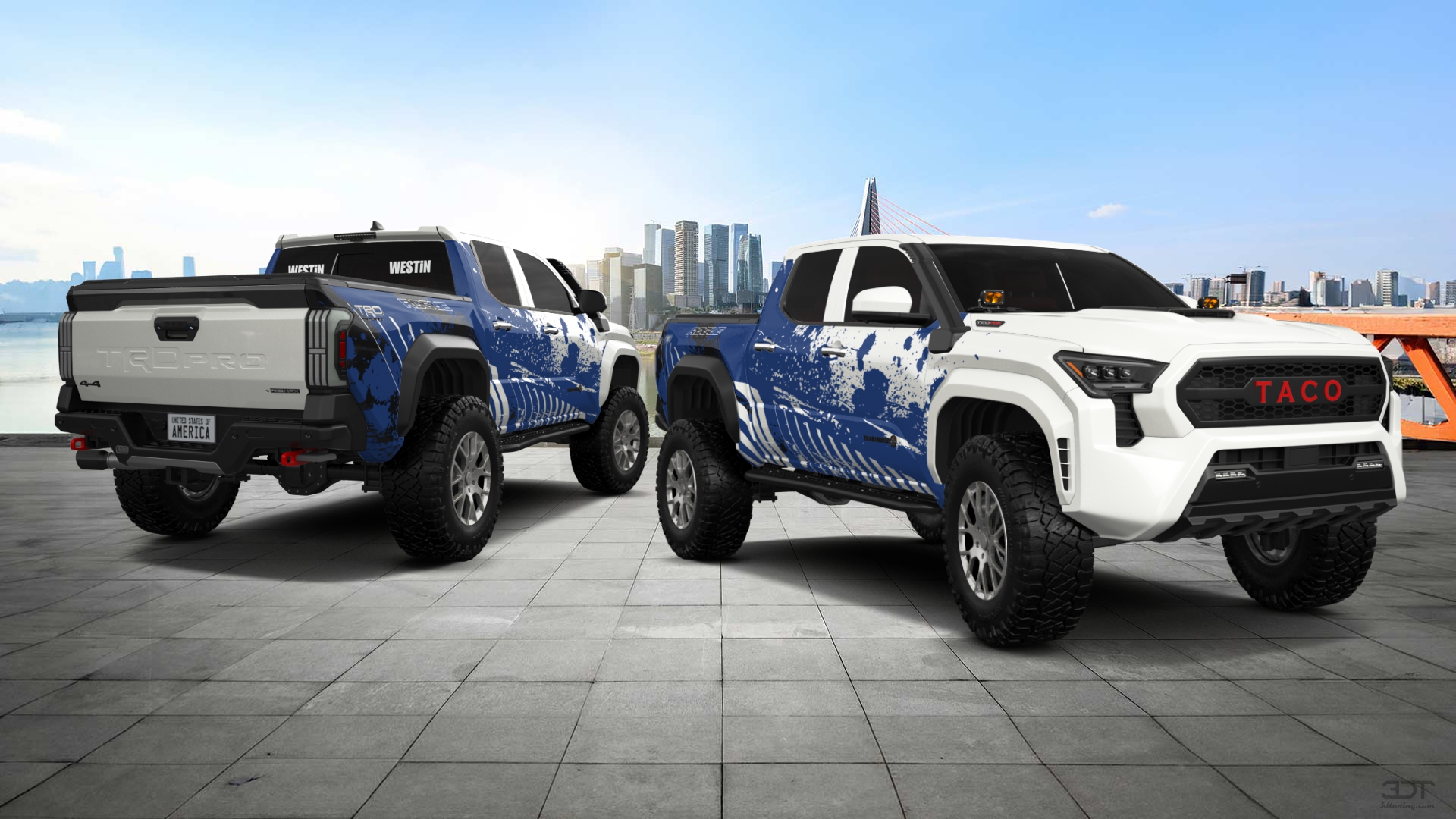 Toyota Tacoma Crew Cab 4 Door pickup truck 2024 tuning