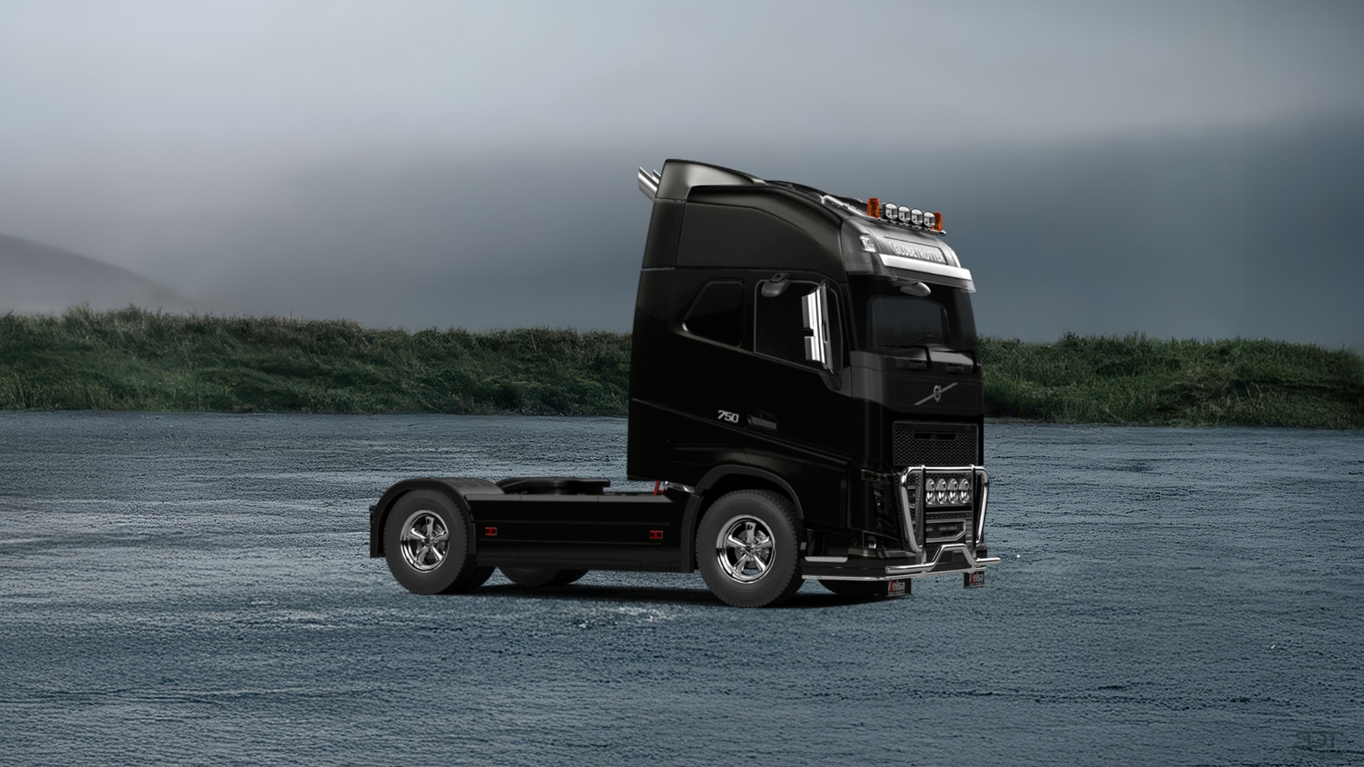 Volvo FH16 Globetrotter XL Cab Truck 2013 tuning