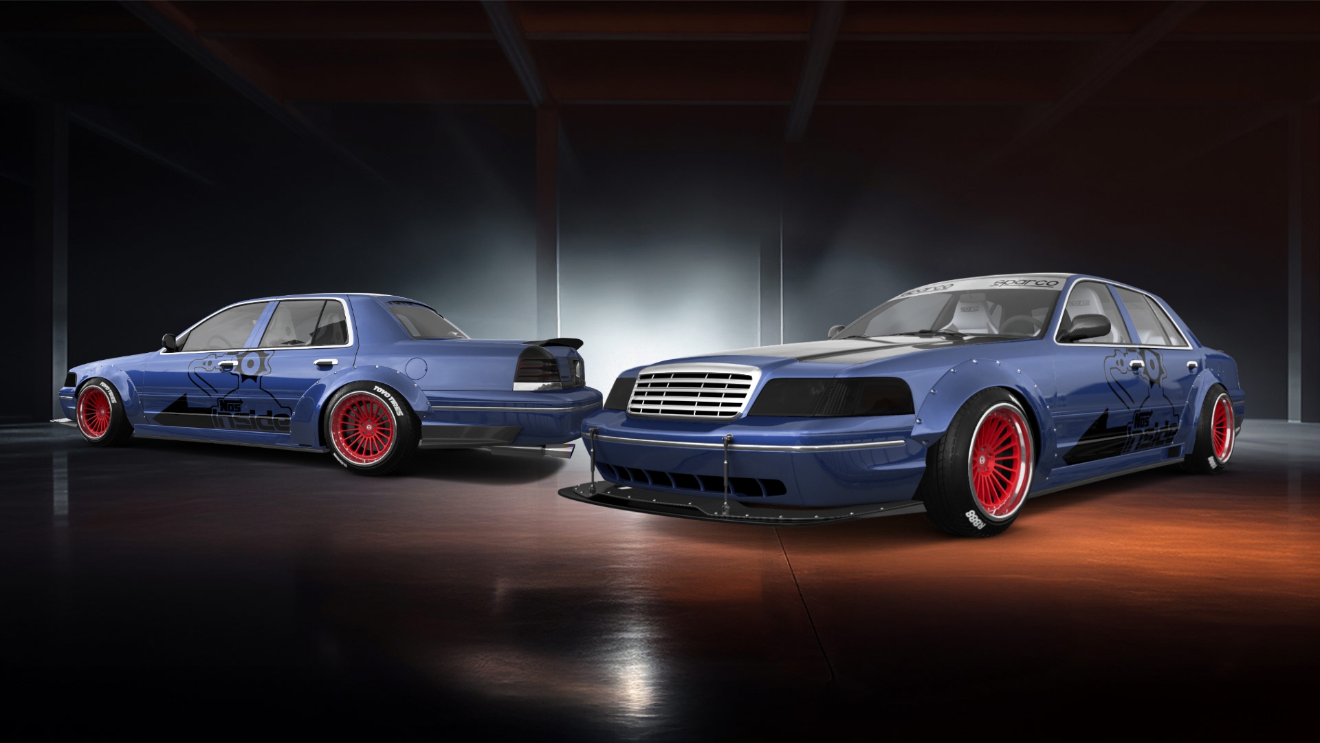 Ford Crown Victoria Sedan 2007 tuning