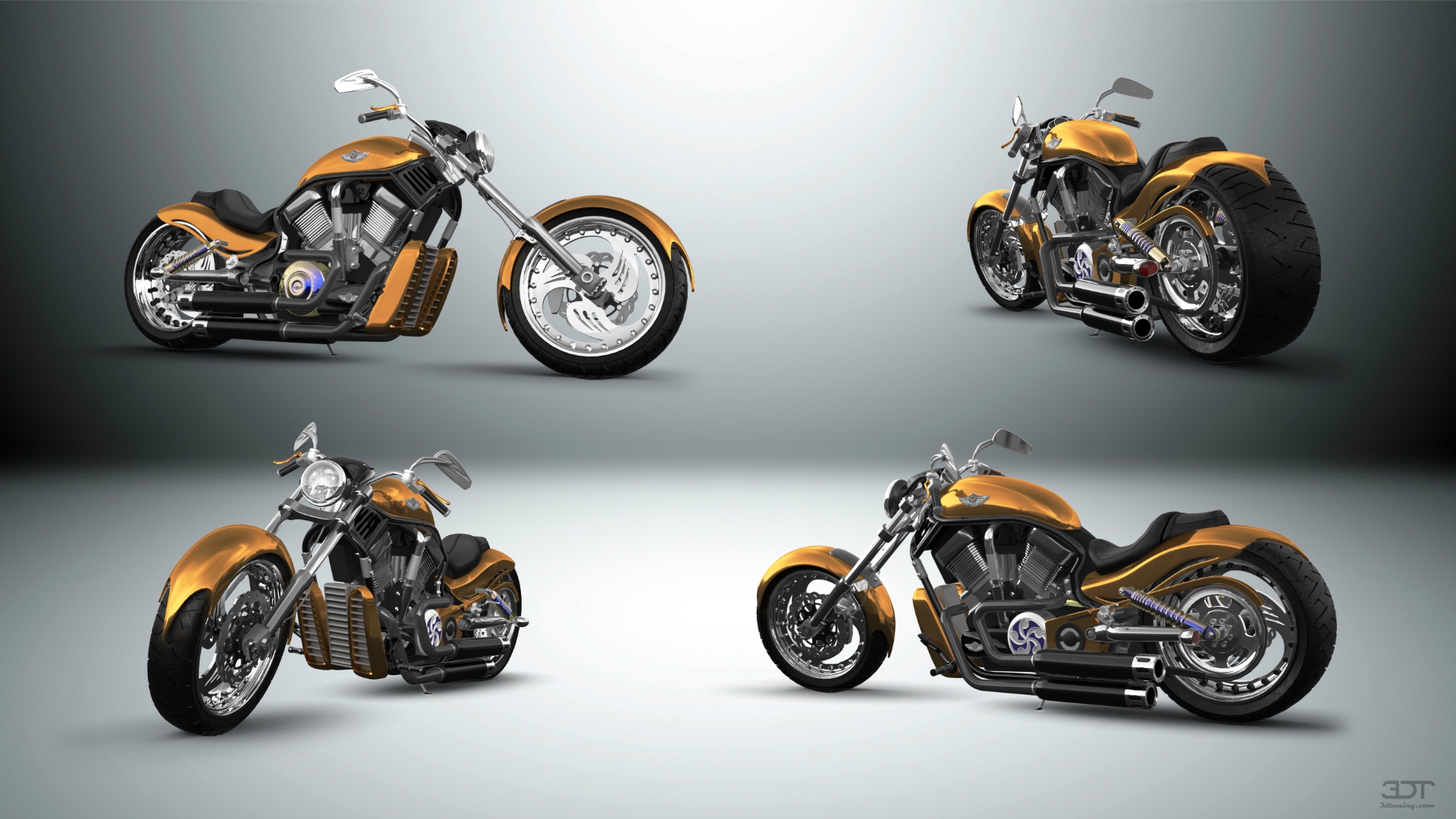 Harley-Davidson Custom Chopper Cruiser 2011