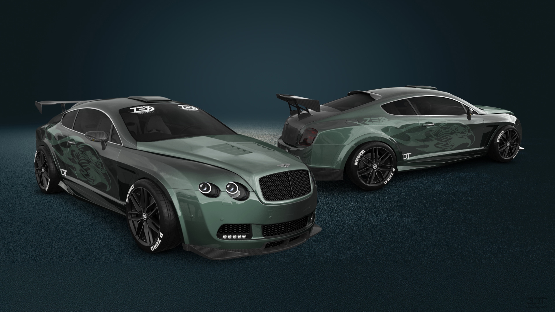 Bentley Continental GT Fastback 2005 tuning
