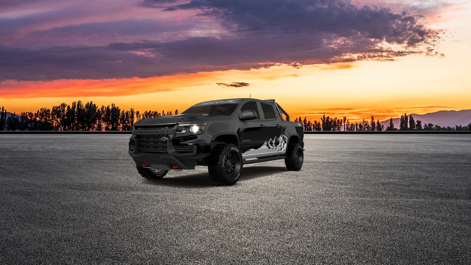 Chevrolet Colorado Crew Cab 4 Door pickup truck 2015