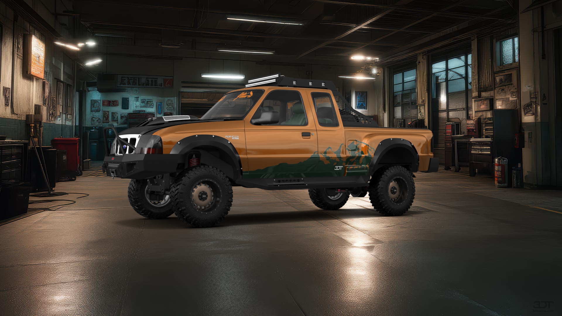 Ford Ranger Flareside 2 Door pickup truck 1998 tuning