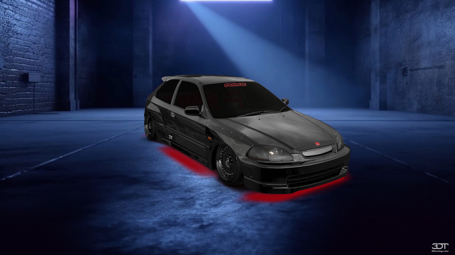 Honda Civic 3 Door Hatchback 1997 tuning