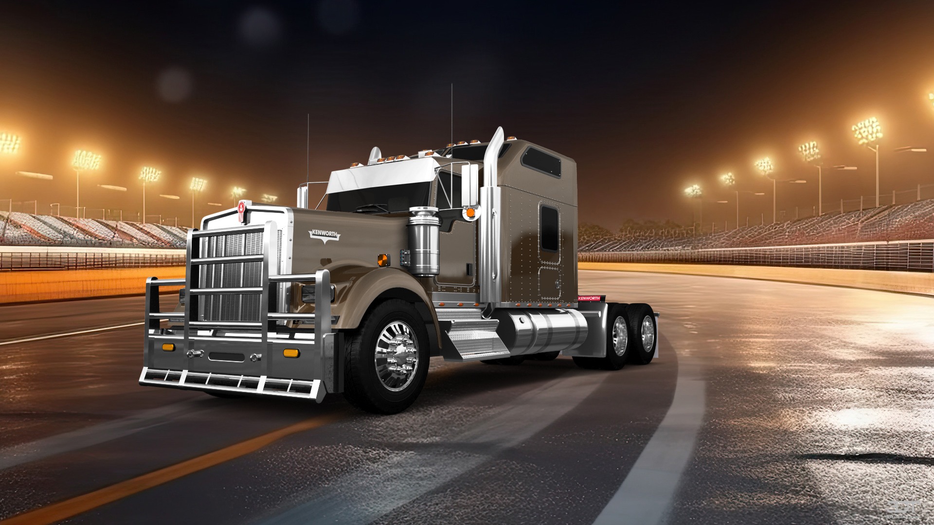 Kenworth W900 Sleeper Cab Truck 2015
