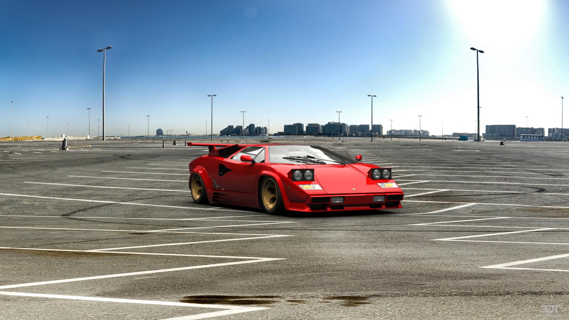 Lamborghini Countach Coupe 1982 tuning