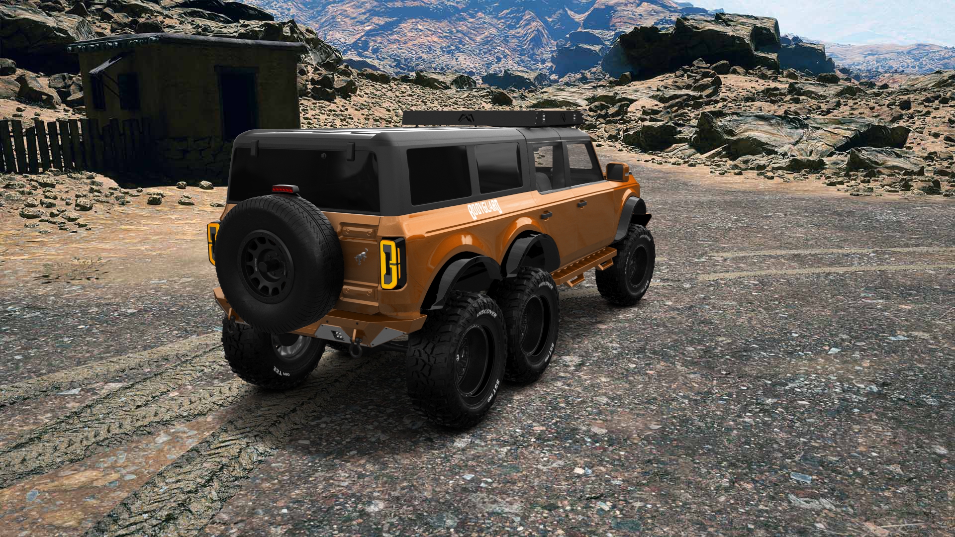 Ford Bronco 6X6 4 Door pickup truck 2021