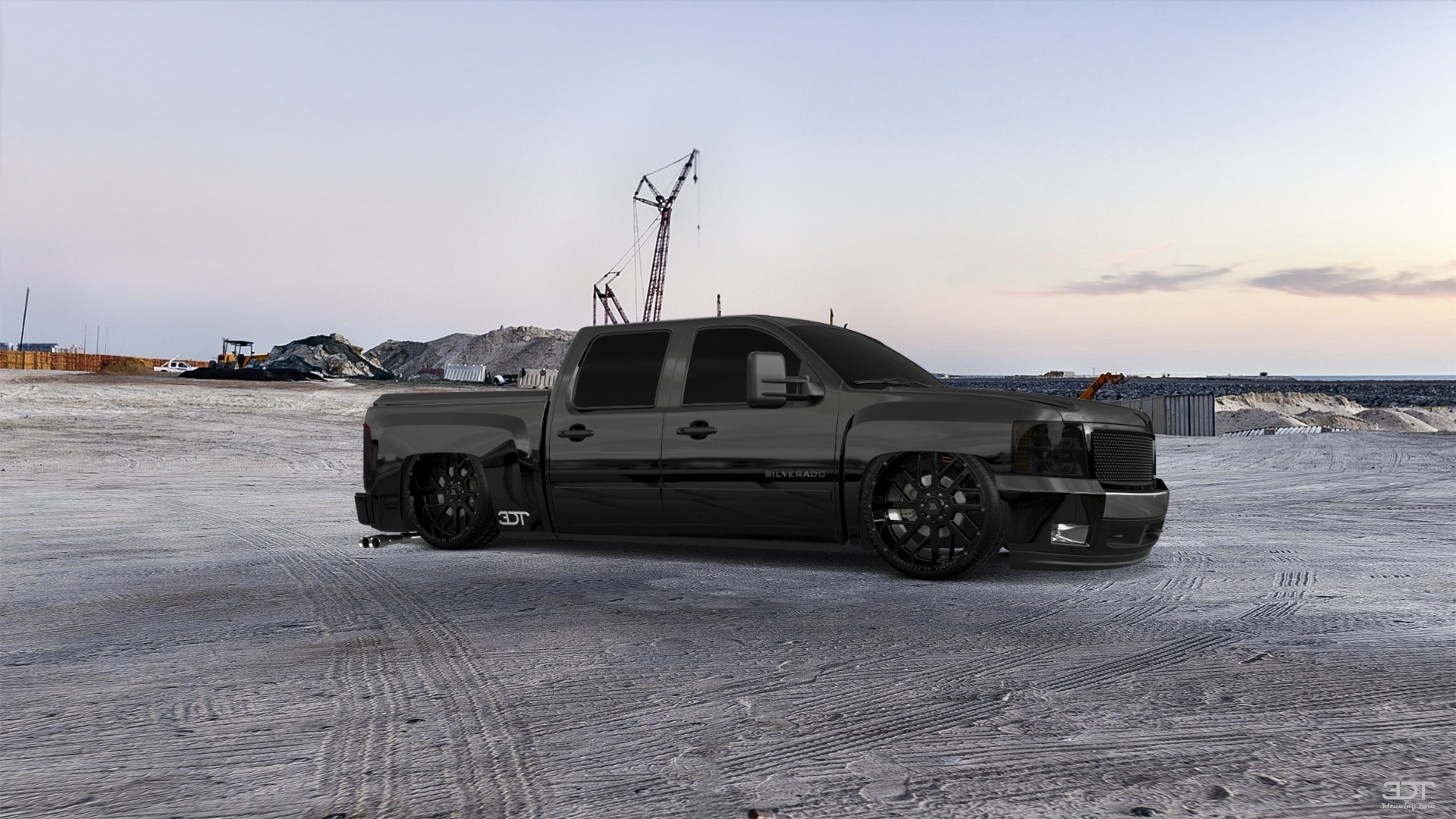 Chevrolet Silverado 1500 Crew Cab 4 Door pickup truck 2007