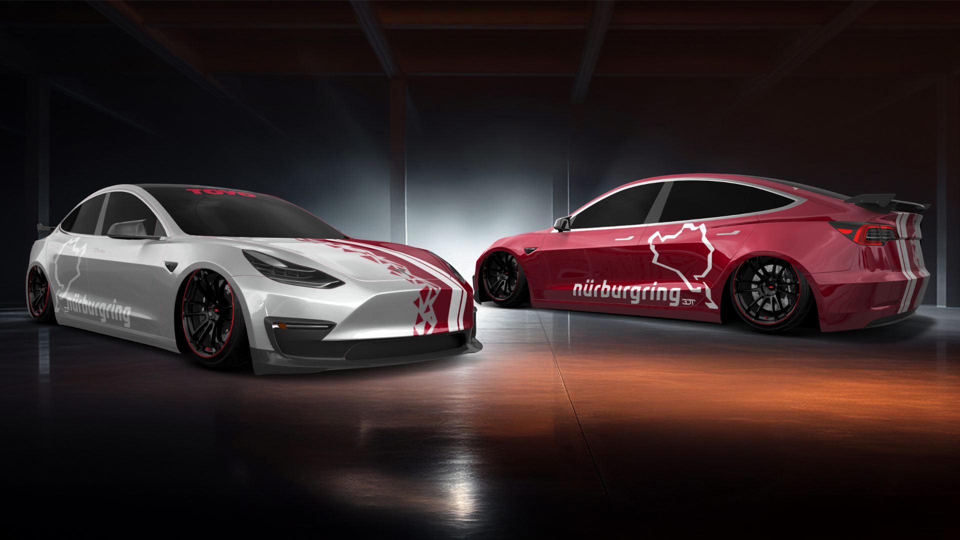 Tesla Model 3 4 Door Saloon 2017 tuning