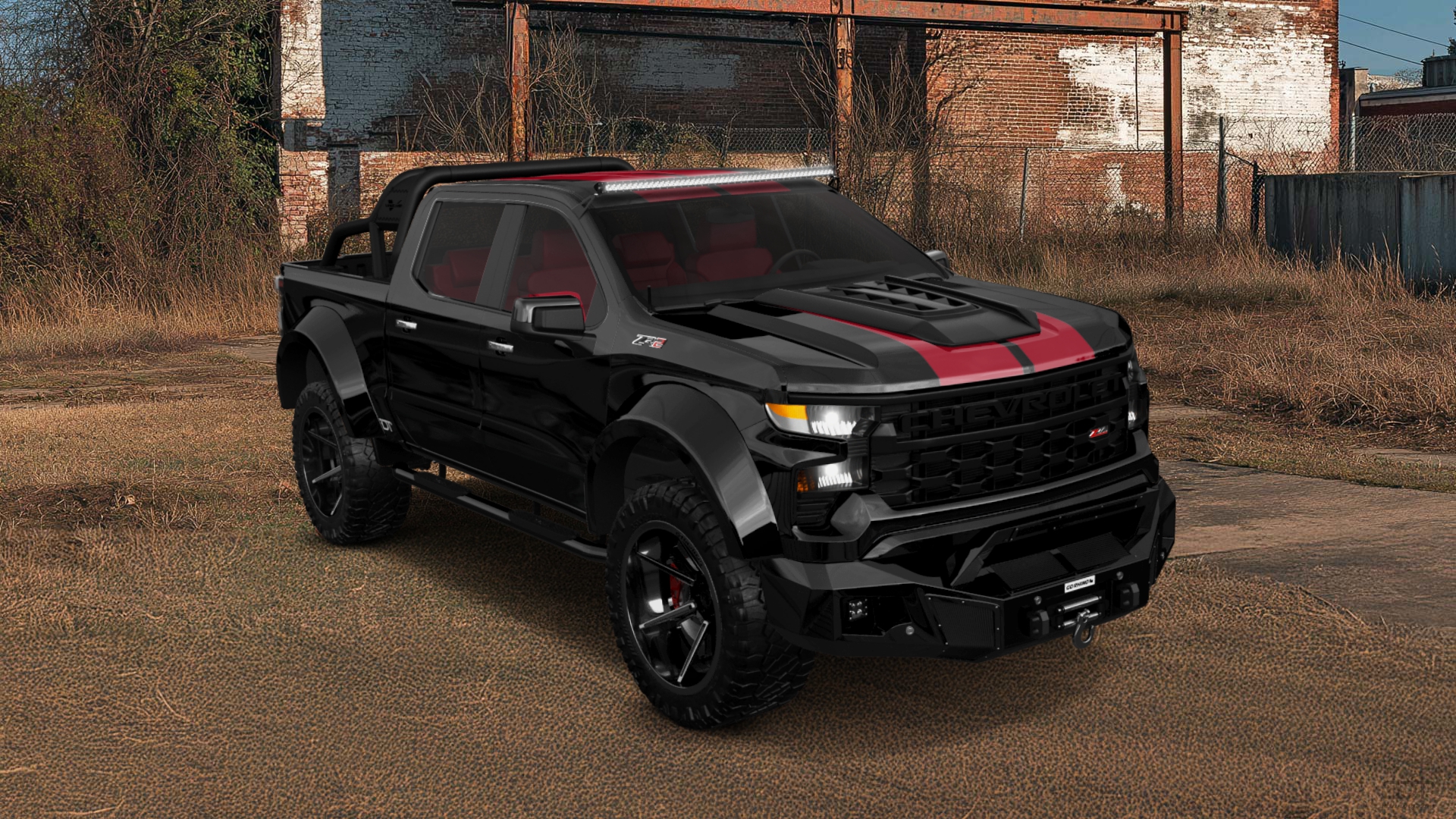 Chevrolet Silverado 1500 Crew Cab 5.8 ft box 4 Door pickup truck 2023 tuning