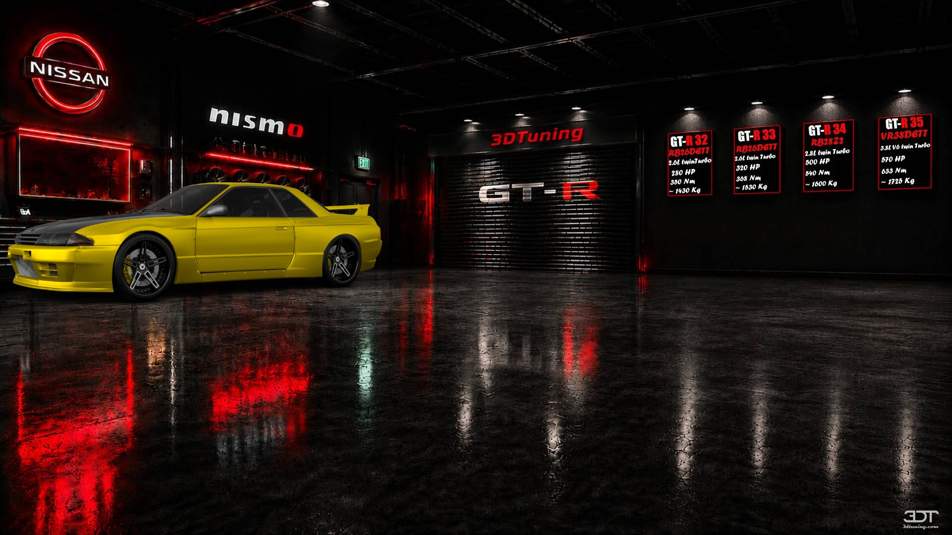 Tuning Nissan Skyline GT-R 2 Door Coupe 1989