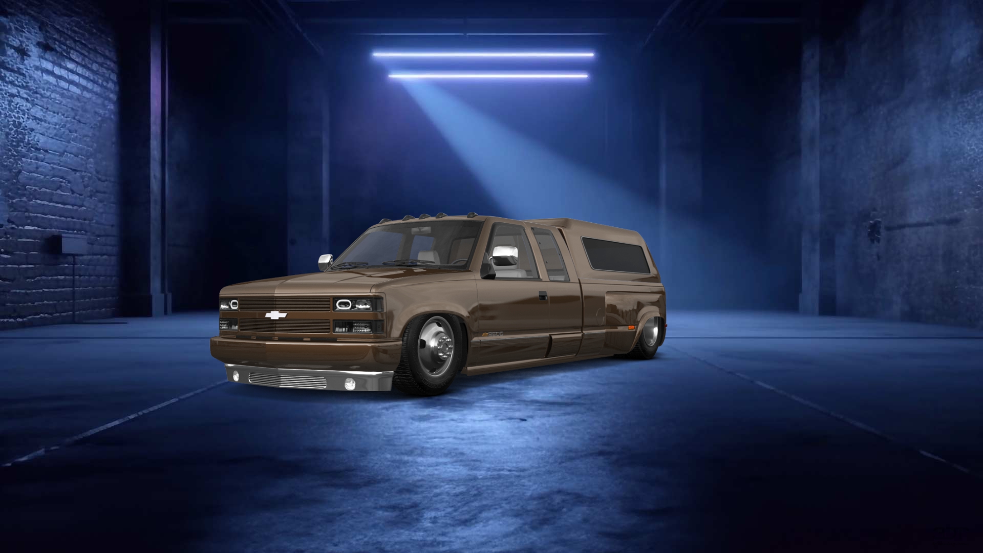 Chevrolet K3500 Extended Cab Pickup Truck 1988