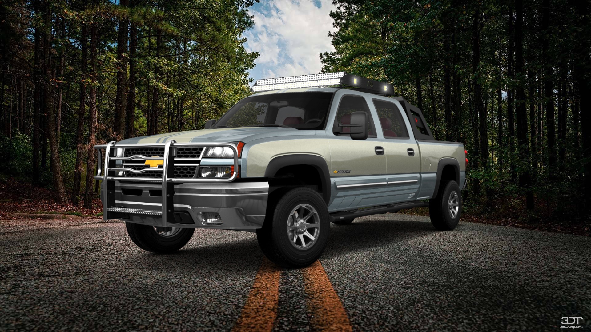 Chevrolet Silverado 2500 HD Long Box 4 Door pickup truck 2002 tuning