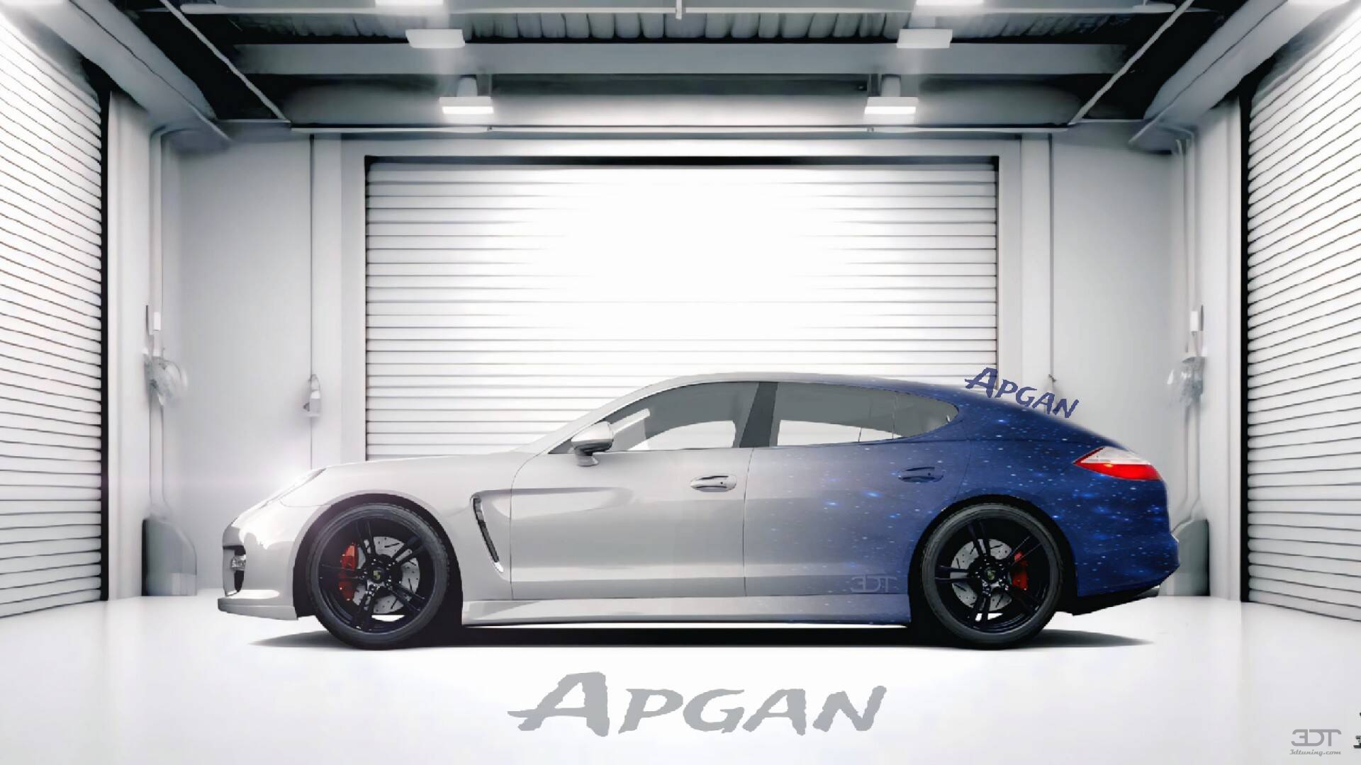 Porsche Panamera 4 door fastback saloon 2011