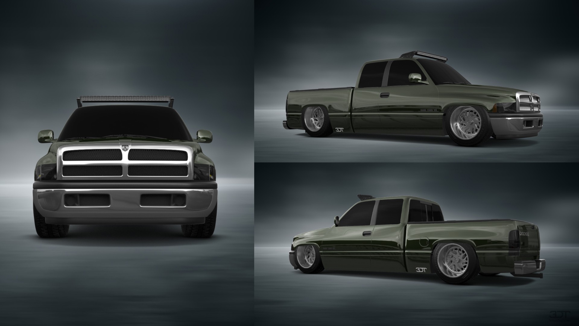 Dodge Ram 1500 Club Cab Pickup Truck 1999 tuning
