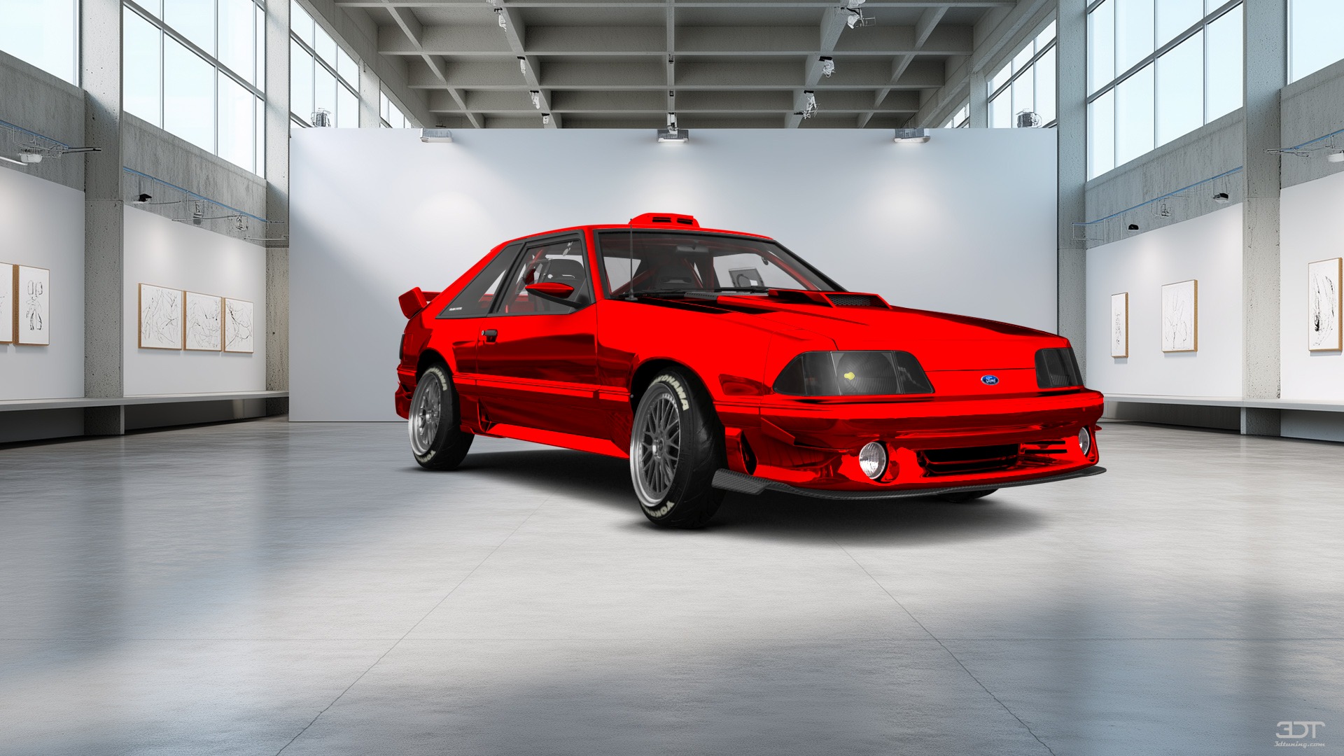 Ford Mustang 3 Door Hatchback 1988 tuning