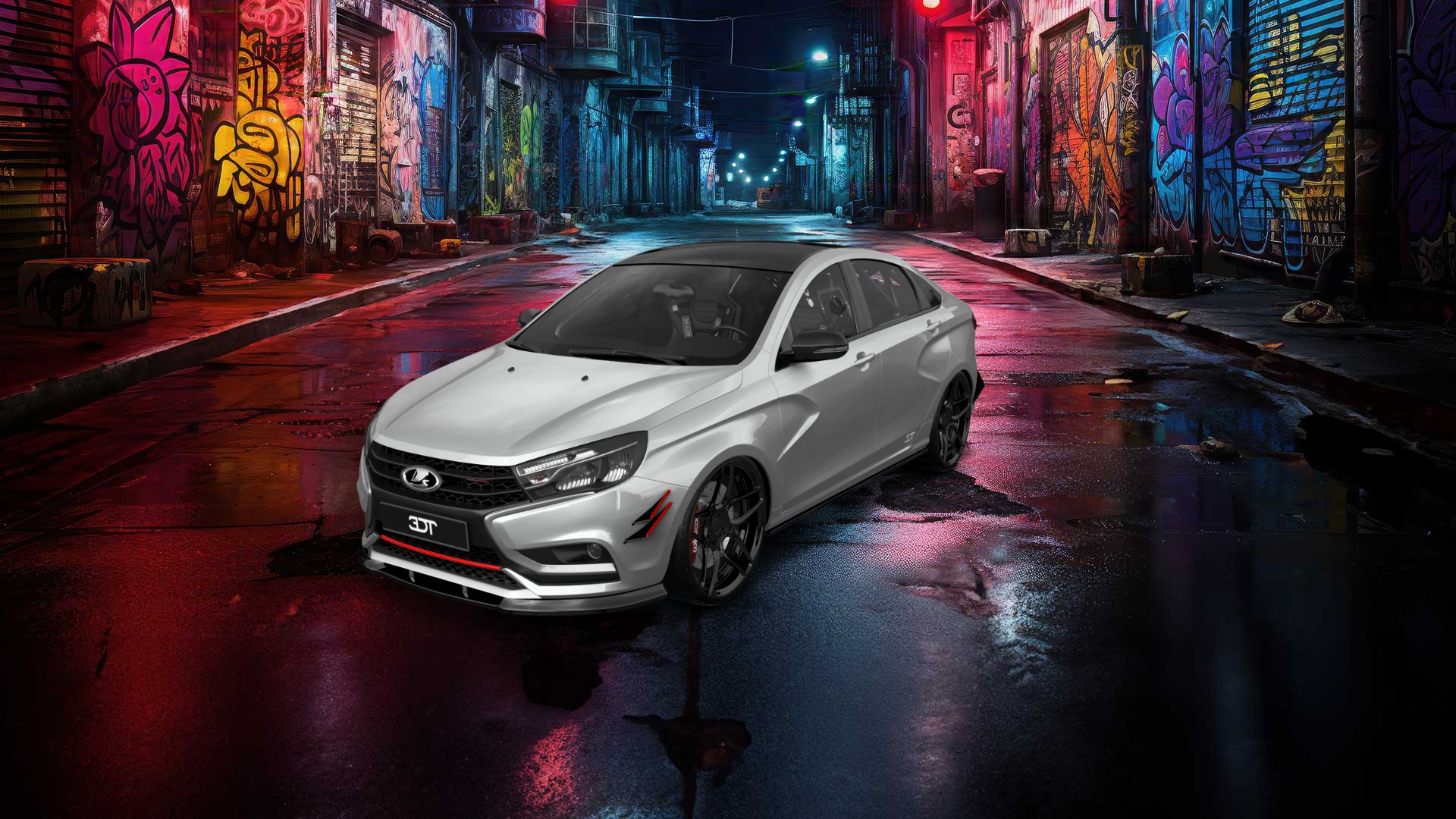 Lada Vesta 4 Door Saloon 2016 tuning