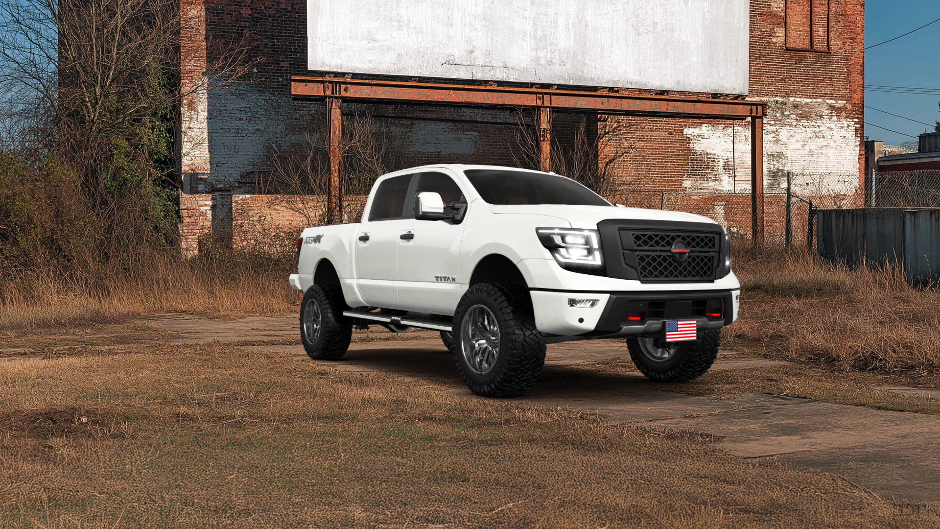 Nissan Titan 4 Door pickup truck 2021 tuning