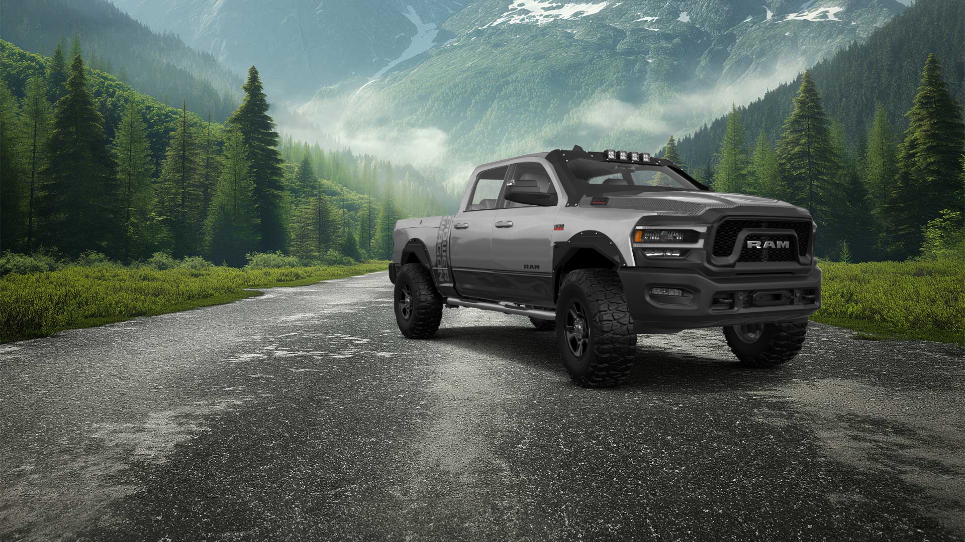 Dodge Ram 2500 4 Door pickup truck 2020