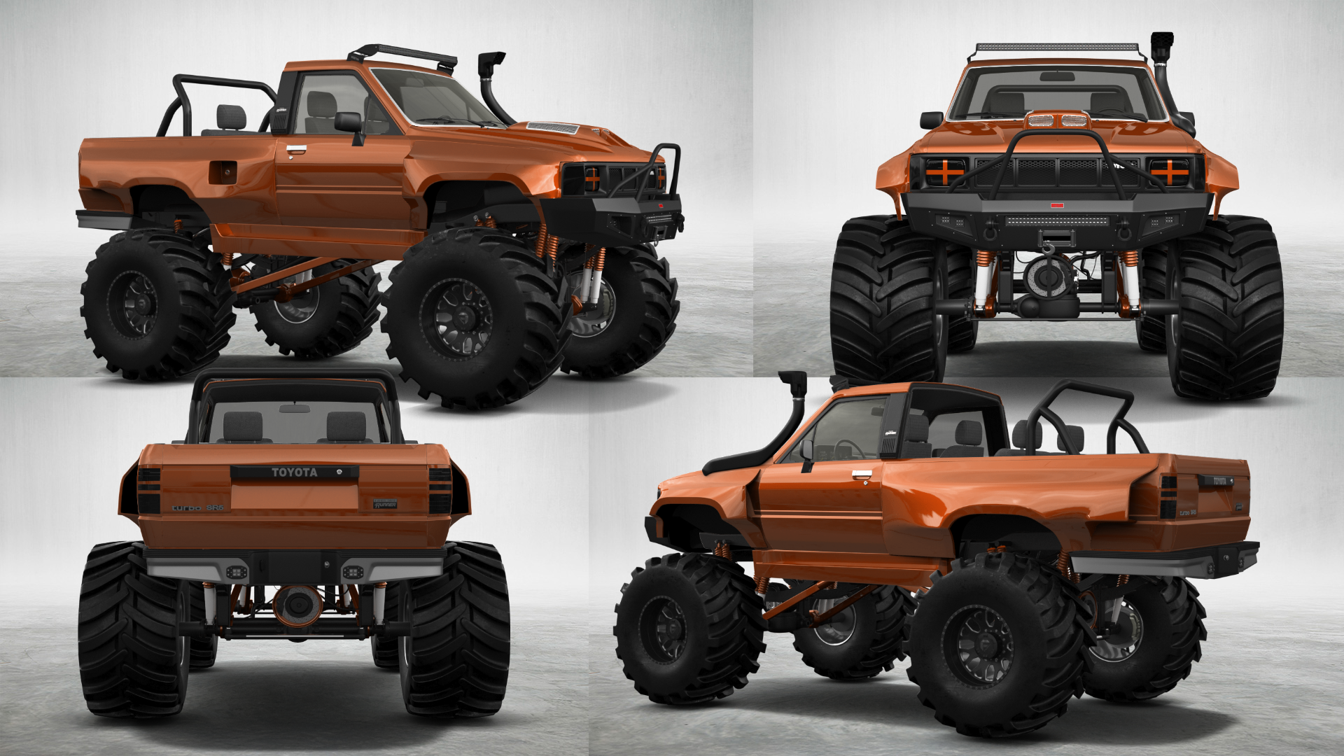 Toyota 4Runner 3 Door SUV 1984 tuning