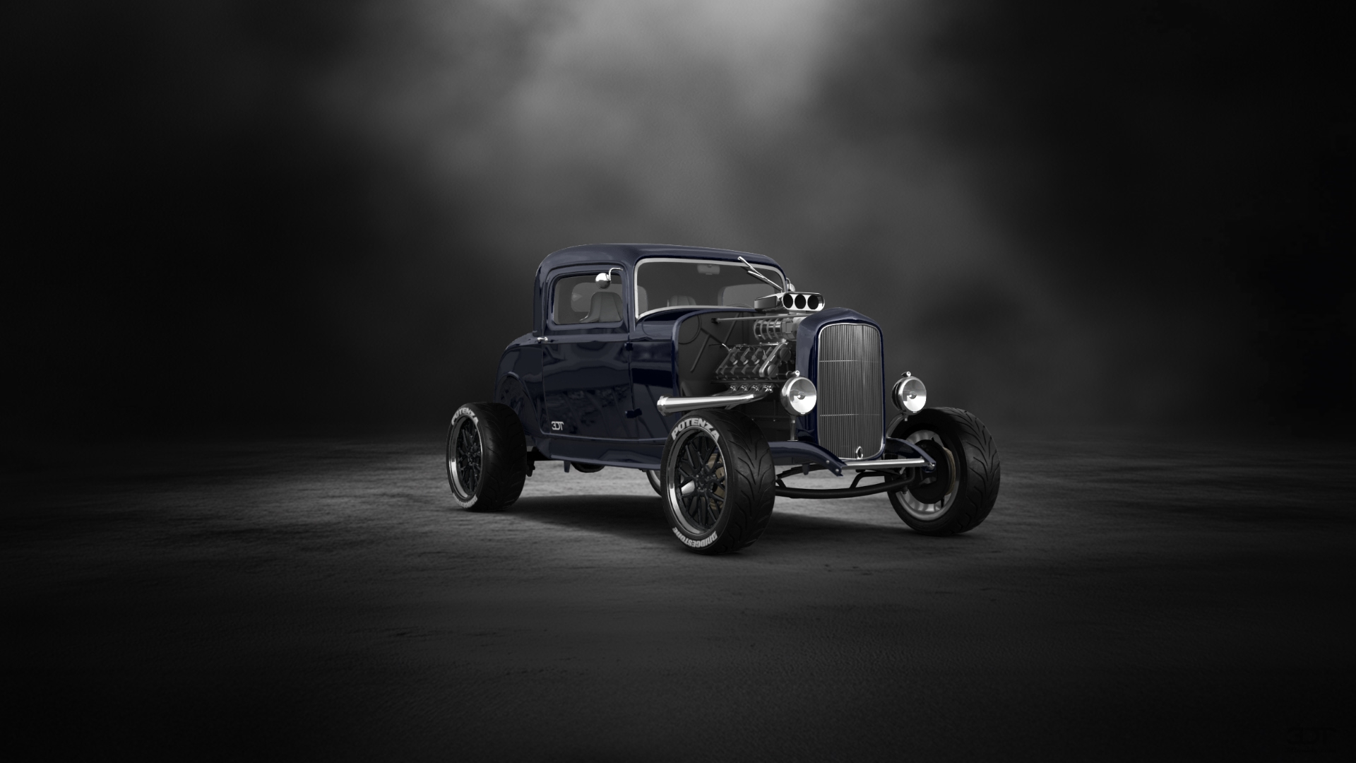 Ford Model B Deluxe 2 Door Coupe 1932