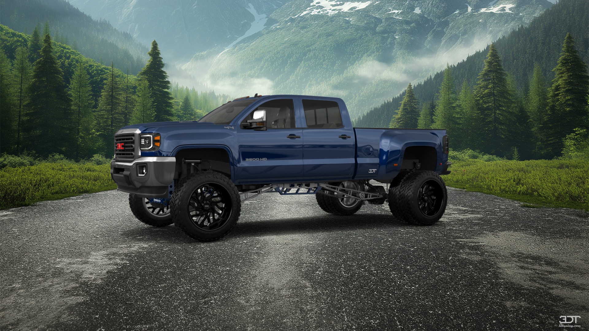 GMC Sierra 3500 HD Crew Cab 4 Door pickup truck 2015