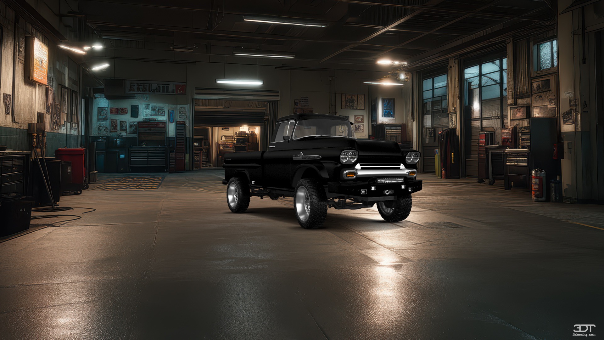 Chevrolet Apache 2 Door pickup truck 1958 tuning