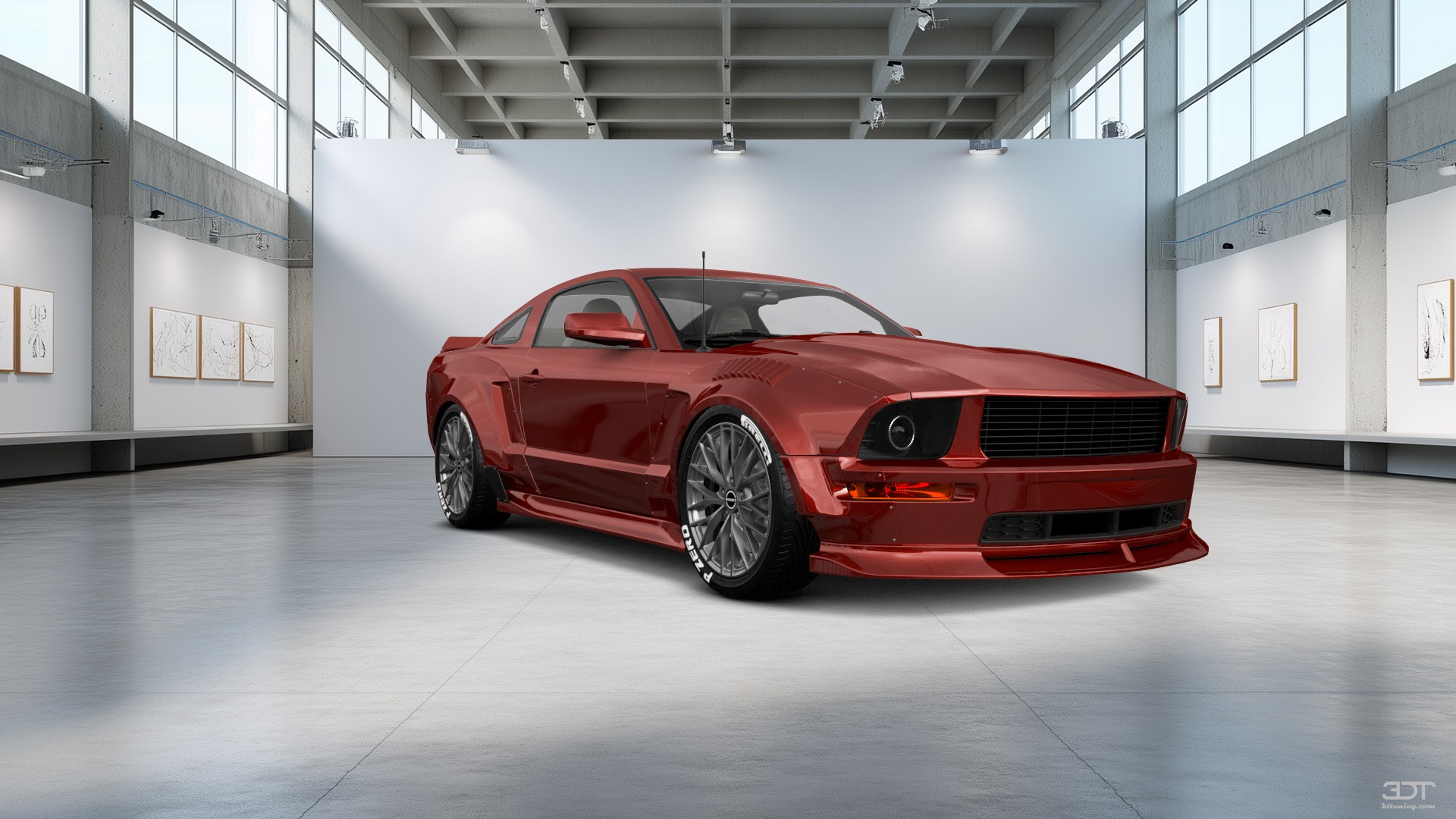 Ford Mustang 2 Door Coupe 2006 tuning