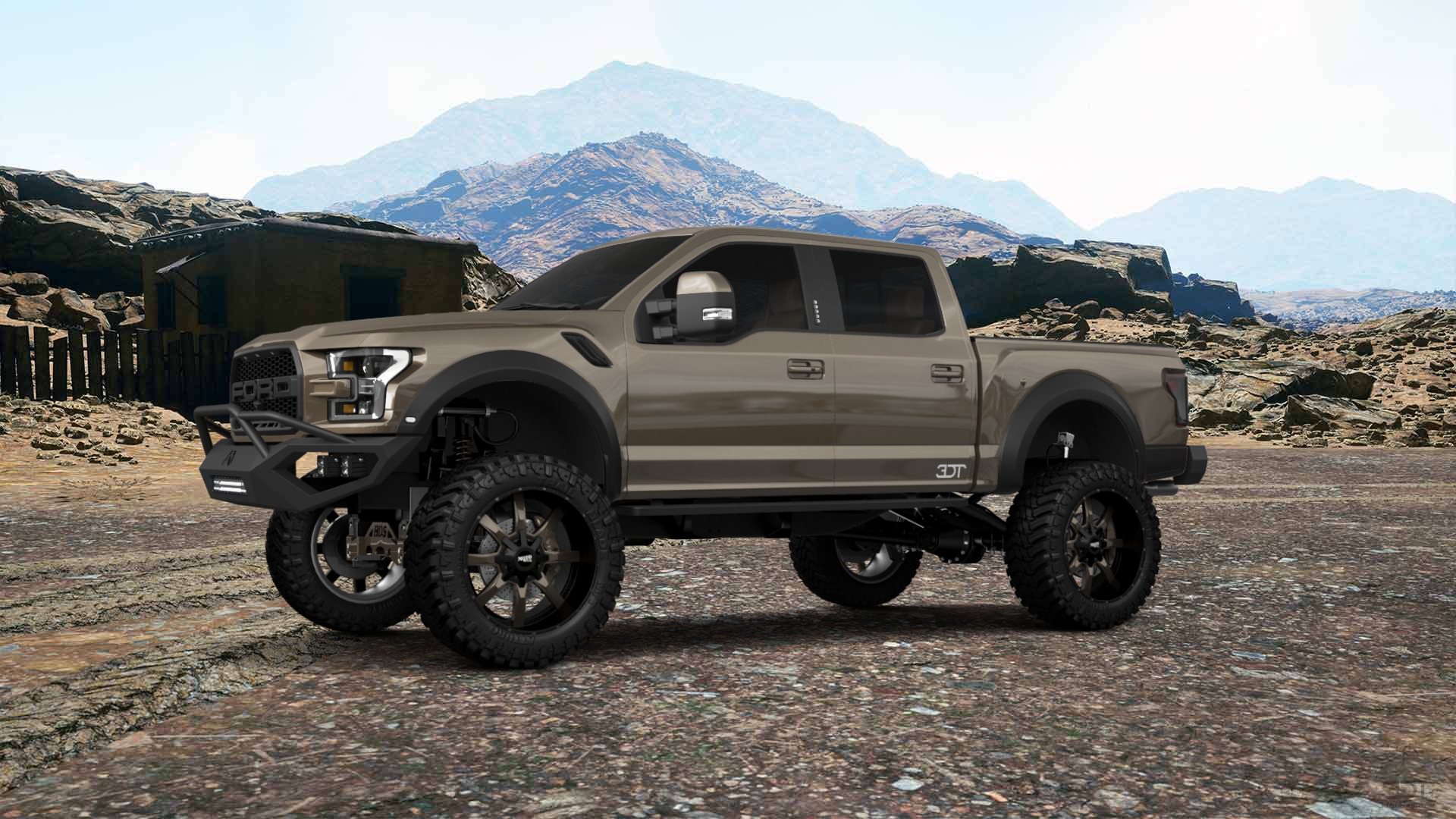 Ford F-150 Raptor 4 Door pickup truck 2017