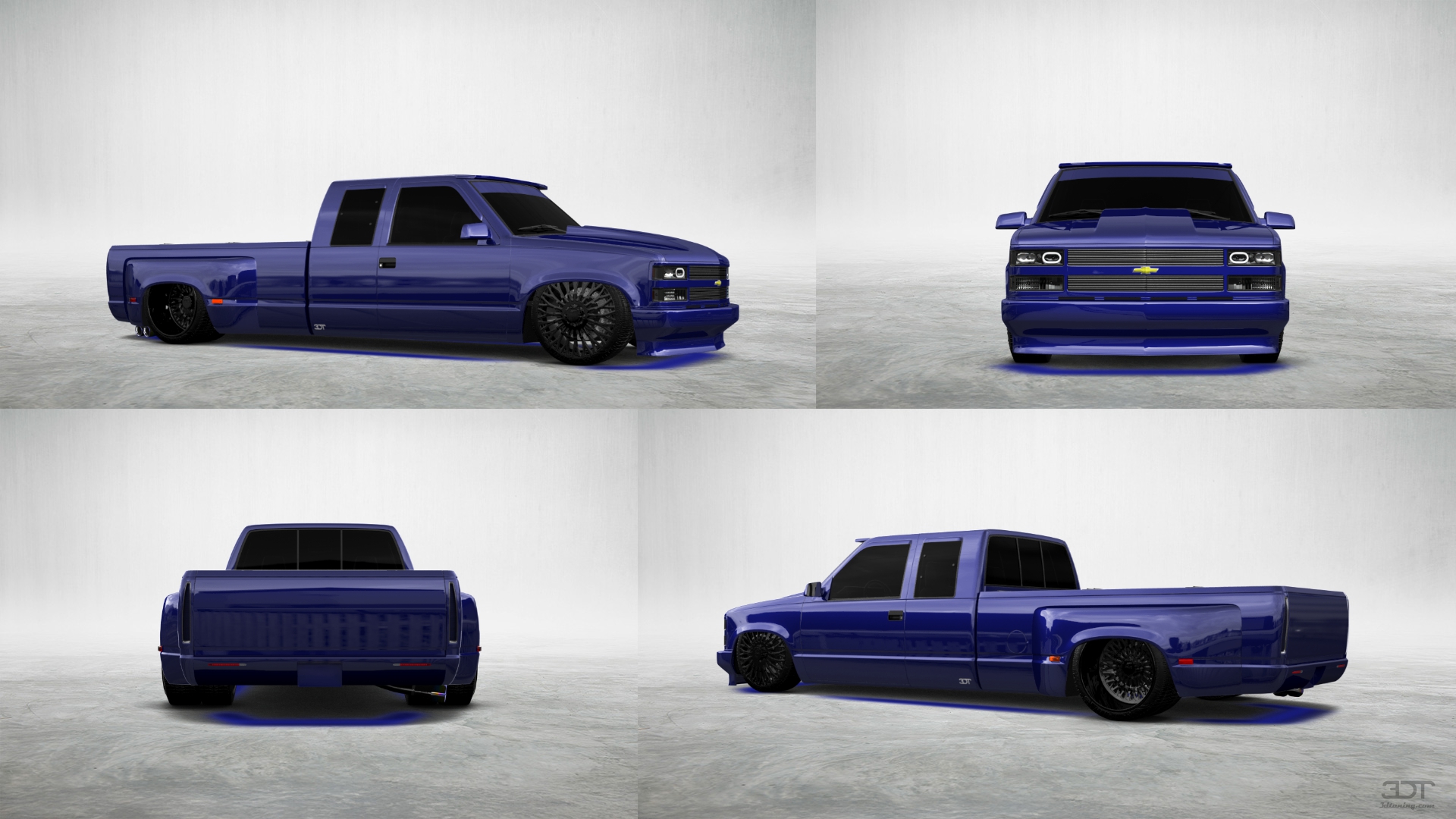 Chevrolet K3500 Extended Cab Pickup Truck 1988 tuning