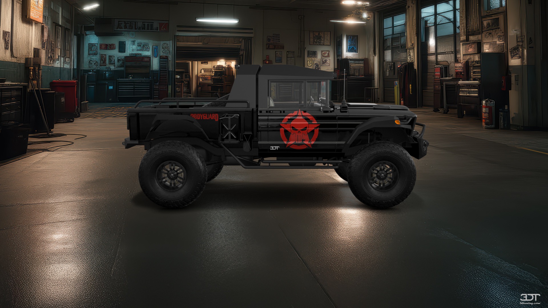 Jeep Kaiser M715 2 Door pickup truck 1968 tuning