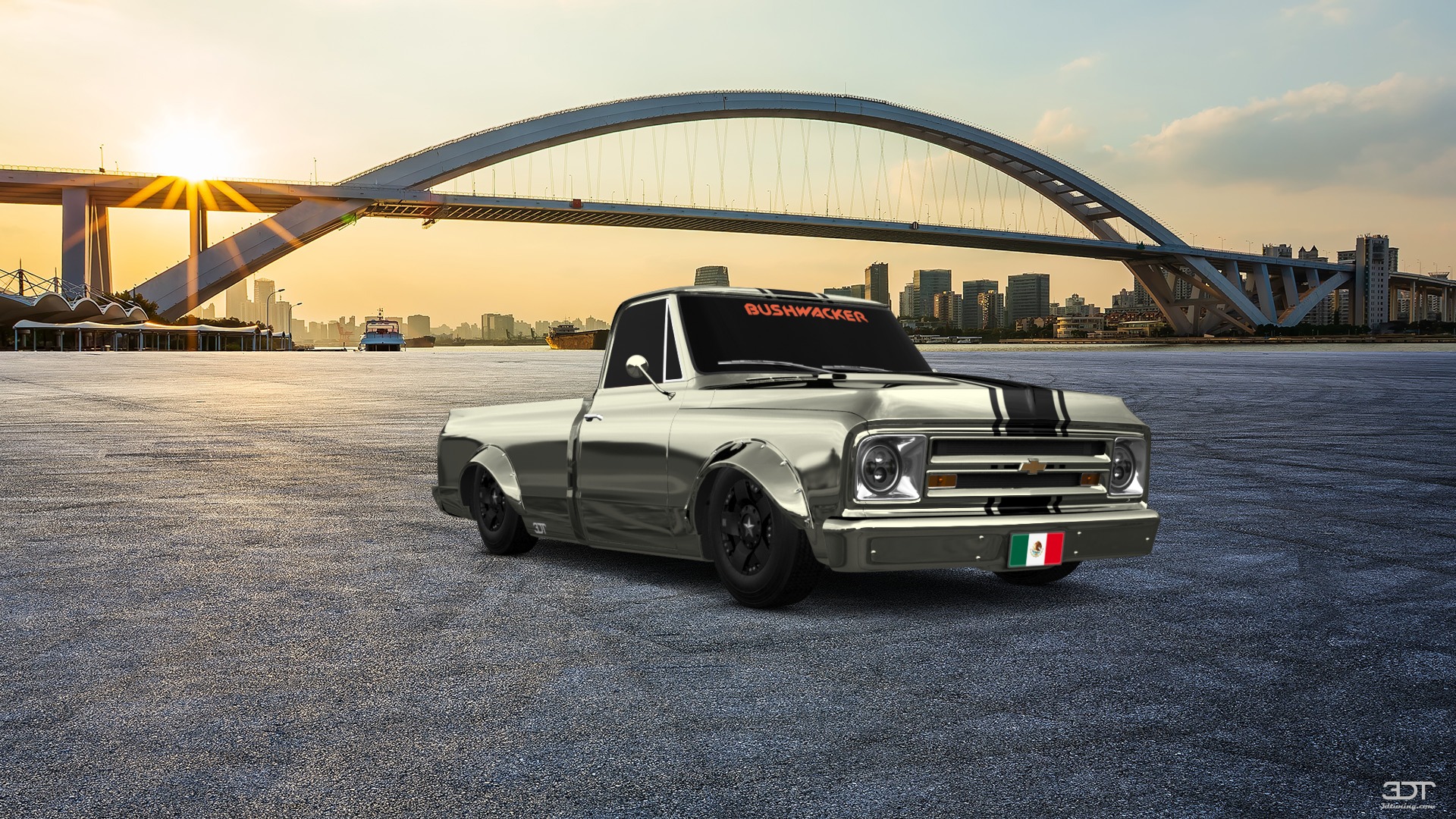 Chevrolet C-10 Cheyenne 2 Door pickup truck 1967 tuning
