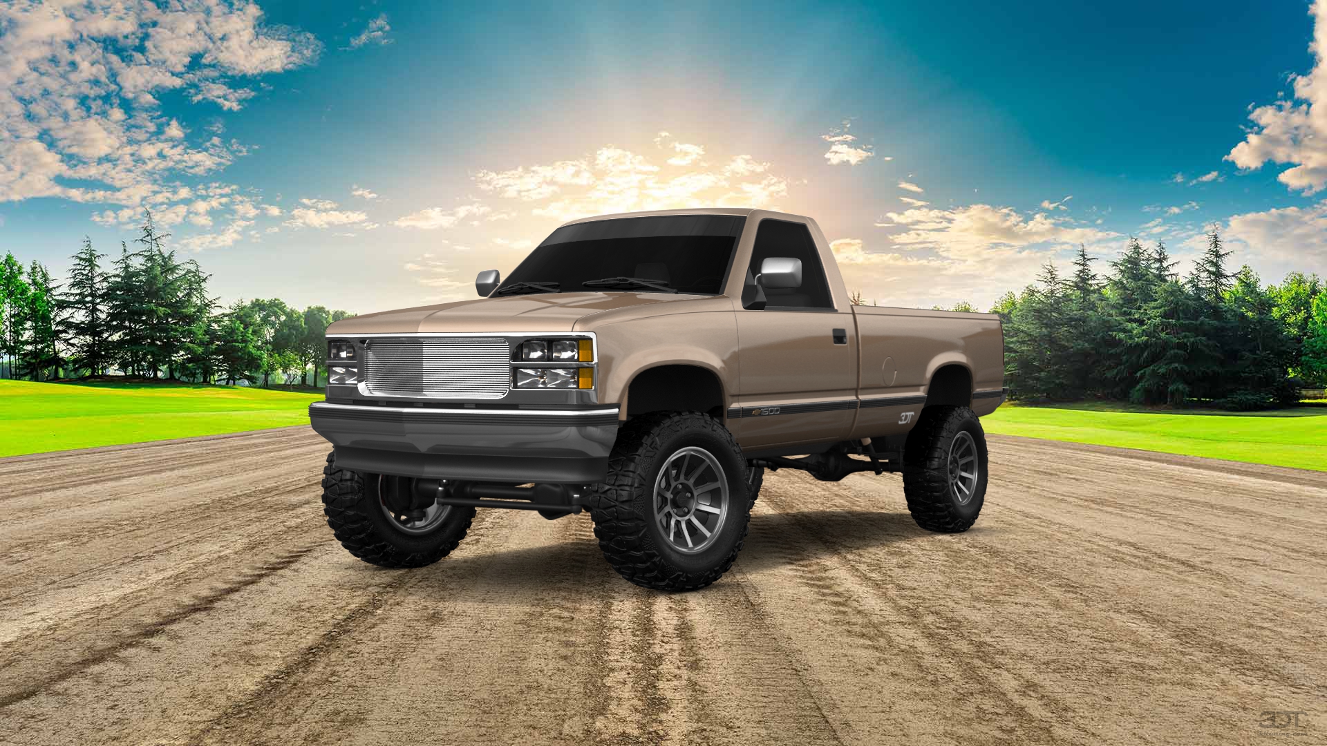 Chevrolet K1500 Regular Cab Fleetside Pickup 1988