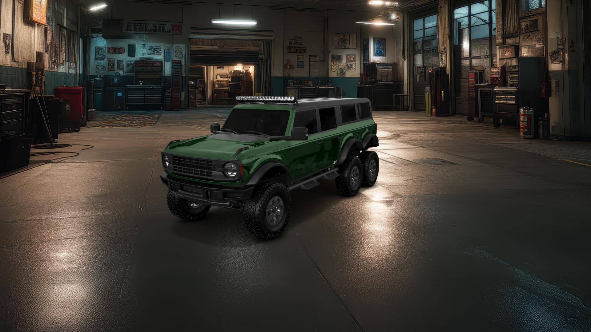 Ford Bronco 6X6 4 Door pickup truck 2021 tuning