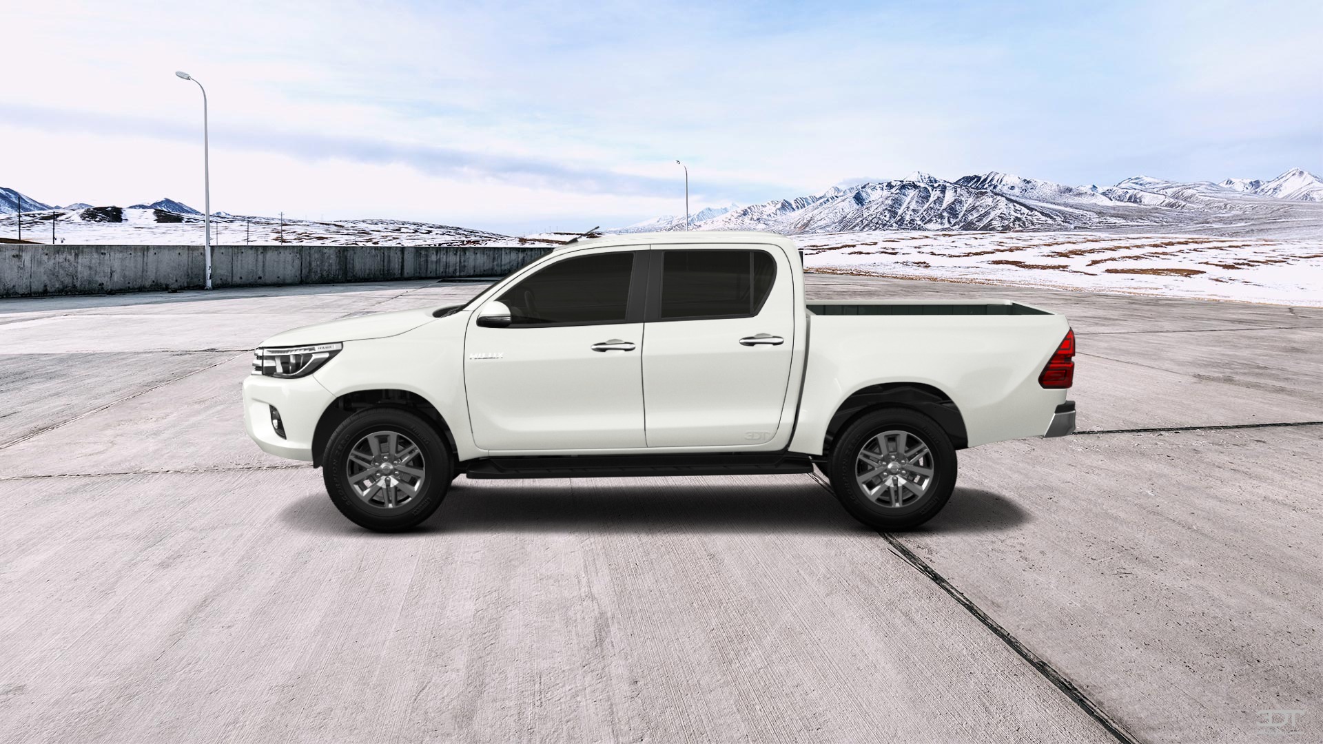 Toyota Hilux Double Cab 4 Door pickup truck 2015 tuning